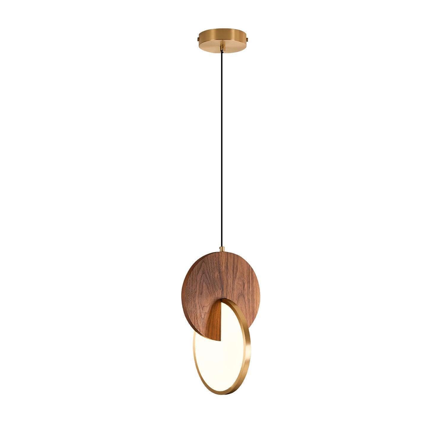 Double Disk Pendant Lamp