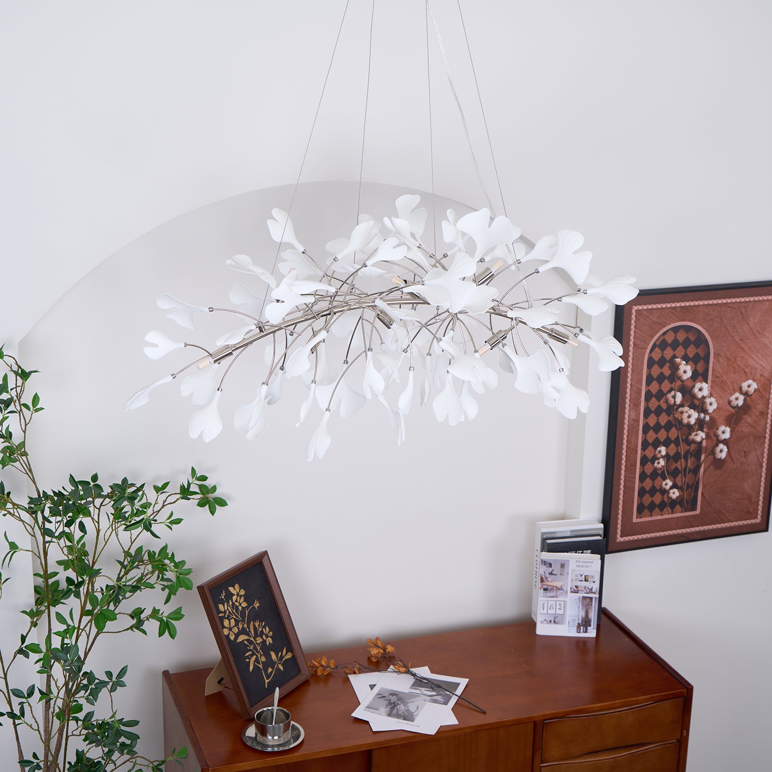 Gingko Chandelier N