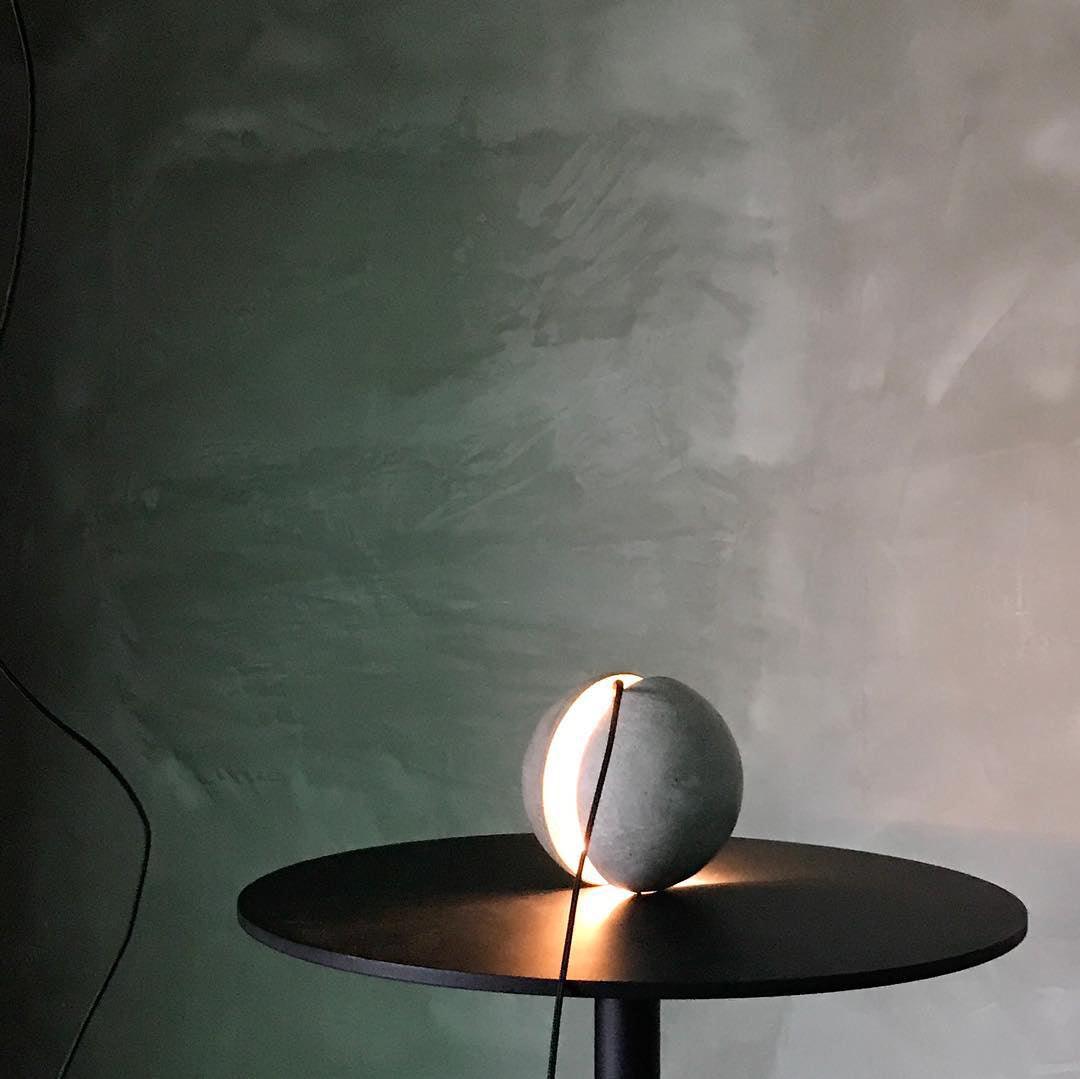 Moon Concrete Pendant Lamp