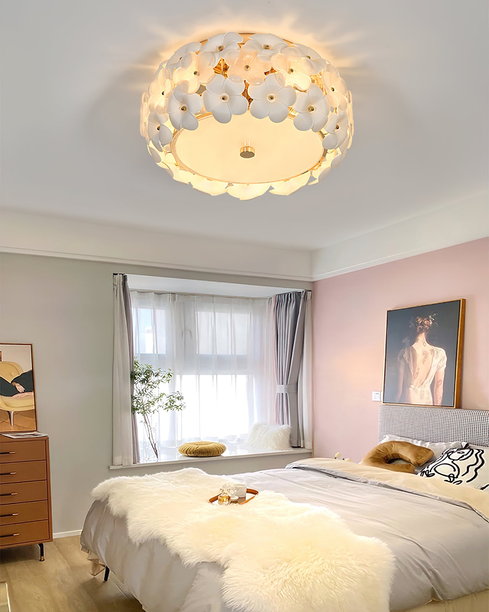 Regina Flowers Ceiling Lamp