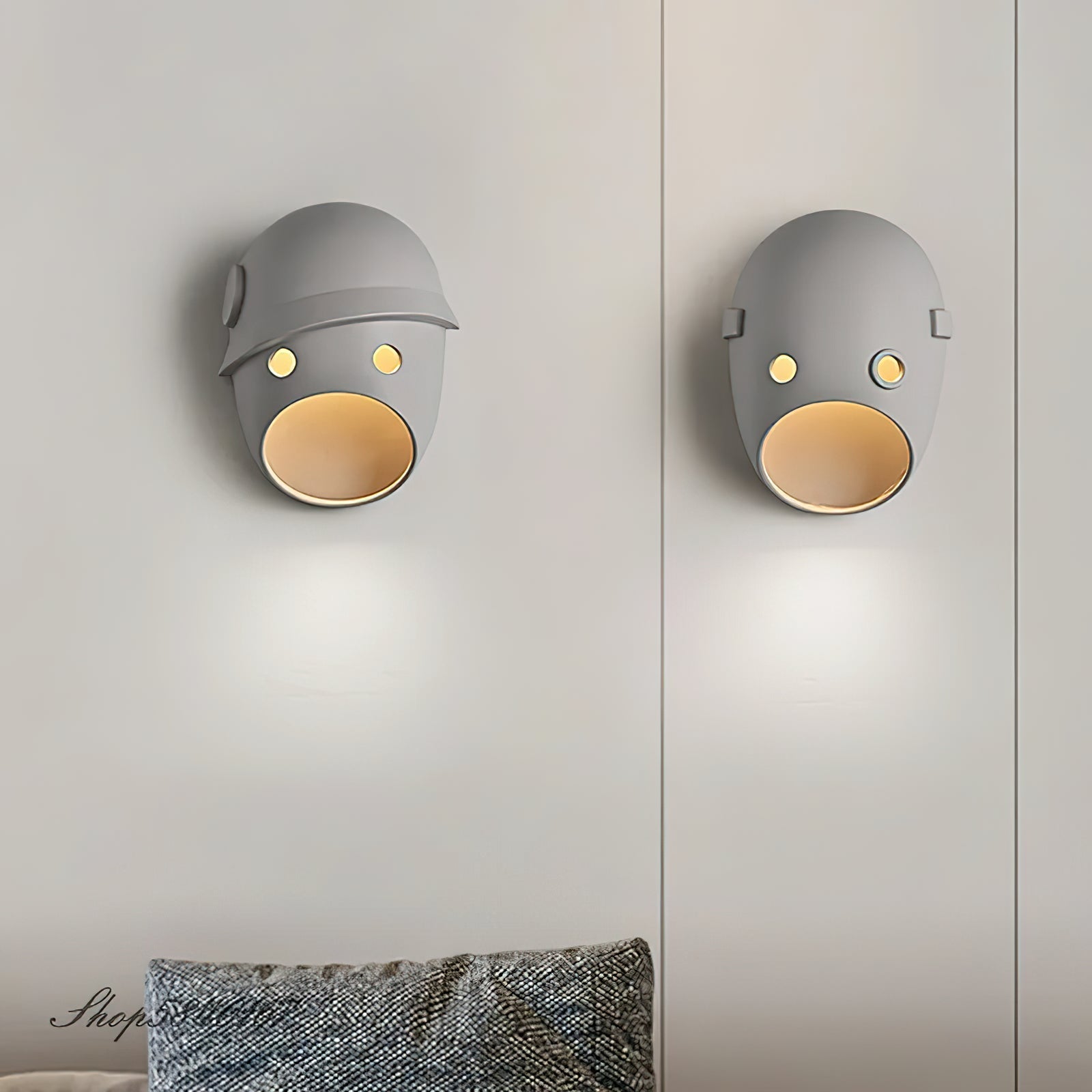 Mask Wall Light