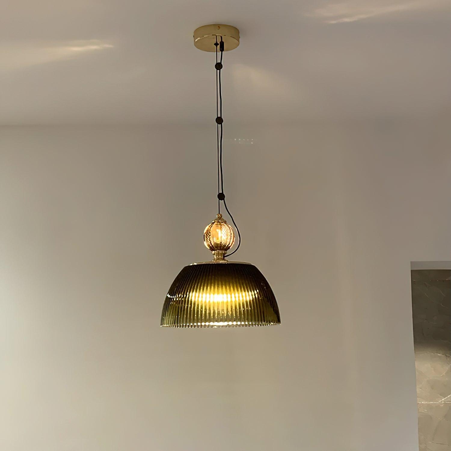 Glass Bowl Pendant Lamp