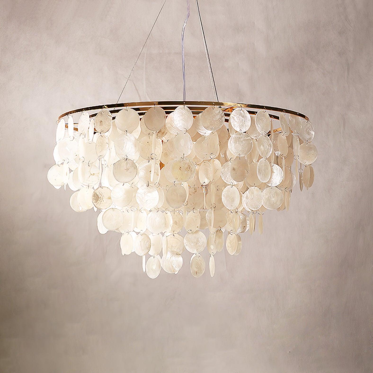 Shell Wind Chime Chandelier