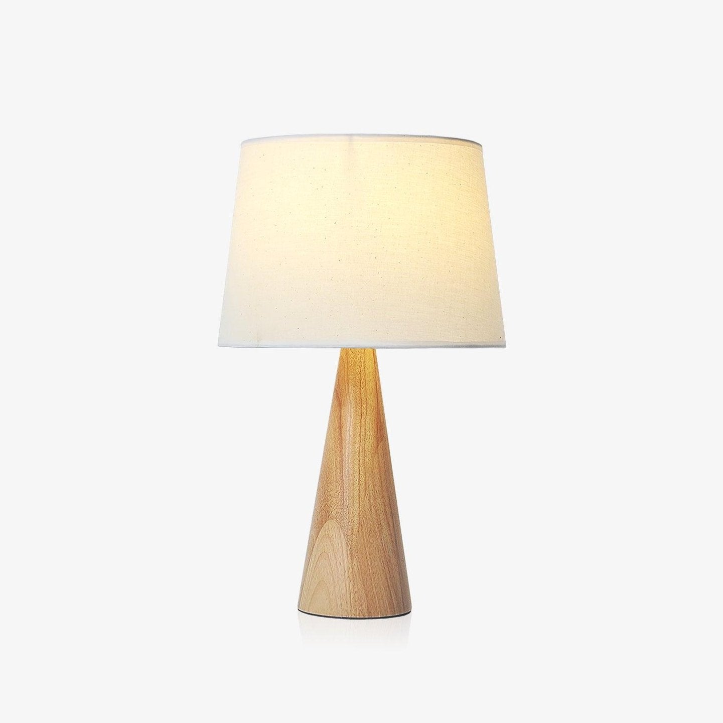 Wooden Vase Table Lamp