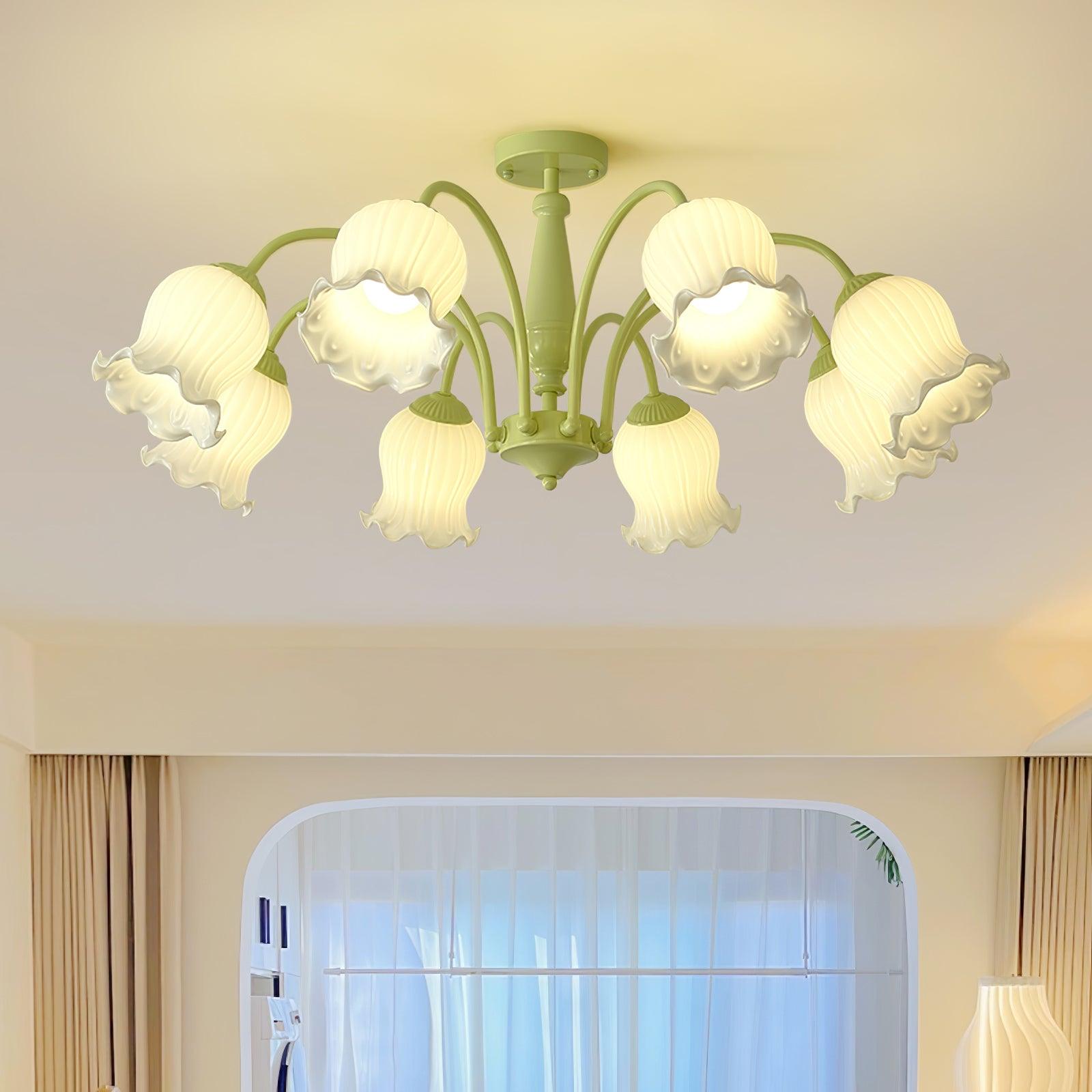 Trumpet Flower Chandelier