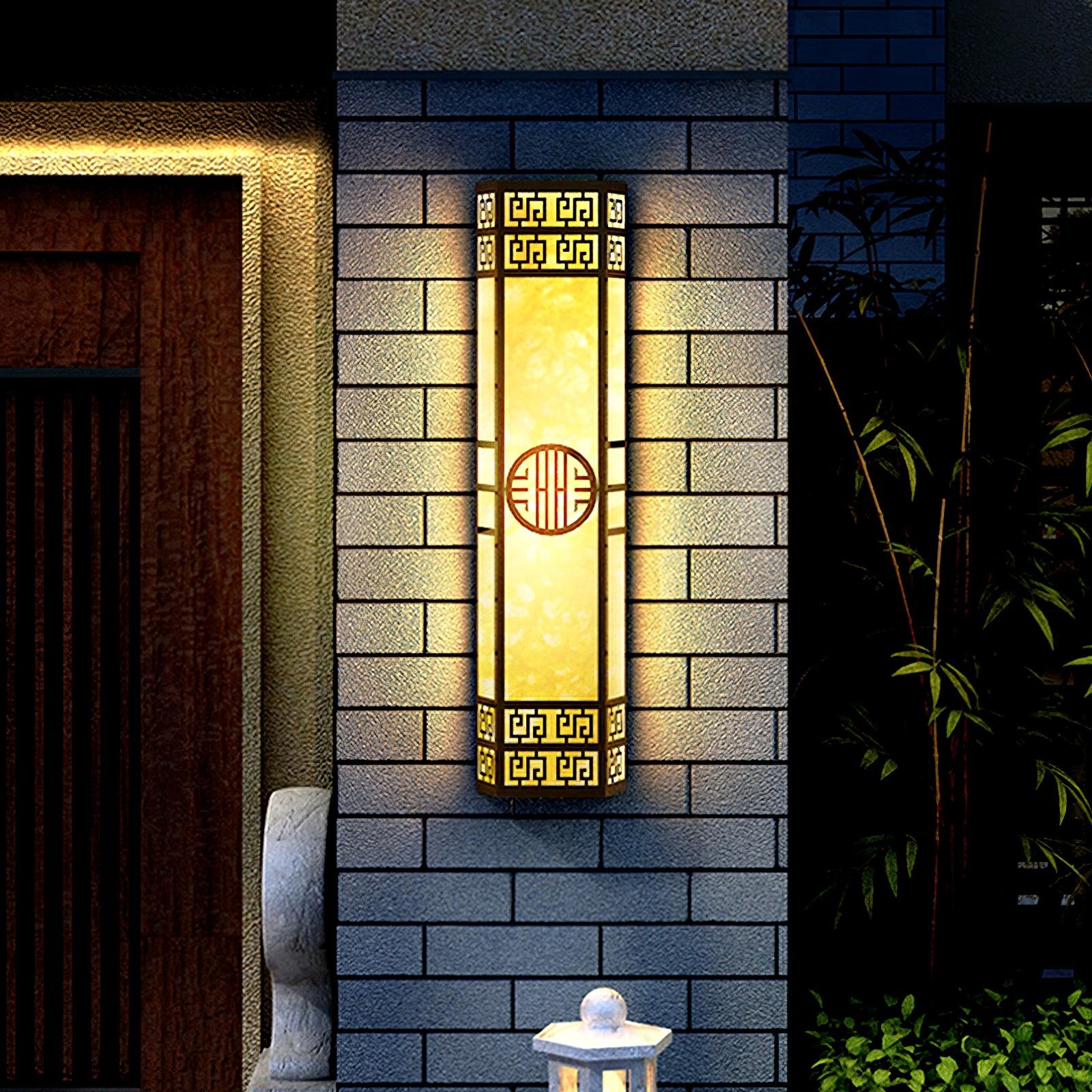 Stripe Outdoor Wall Light