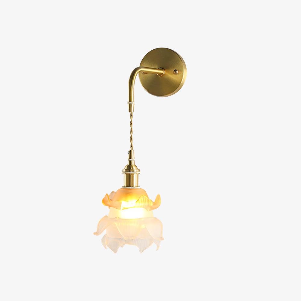 Laura Brass Wall Lamp