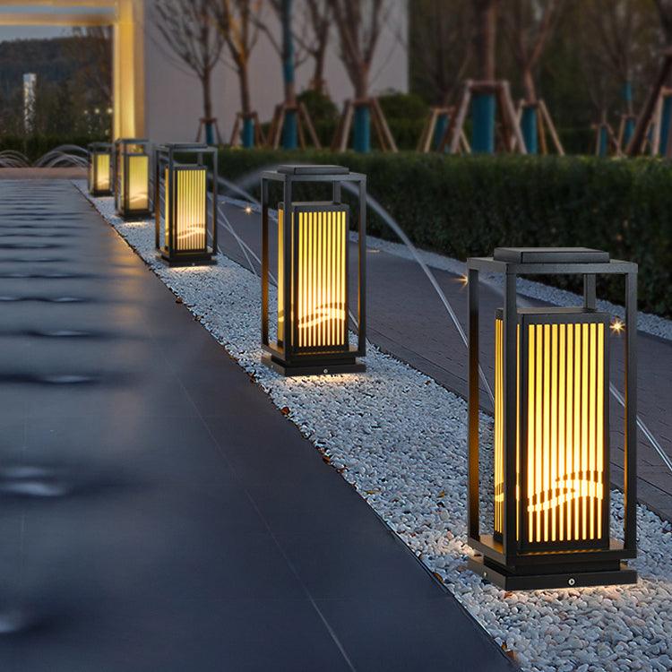 Square Cage Outdoor Light