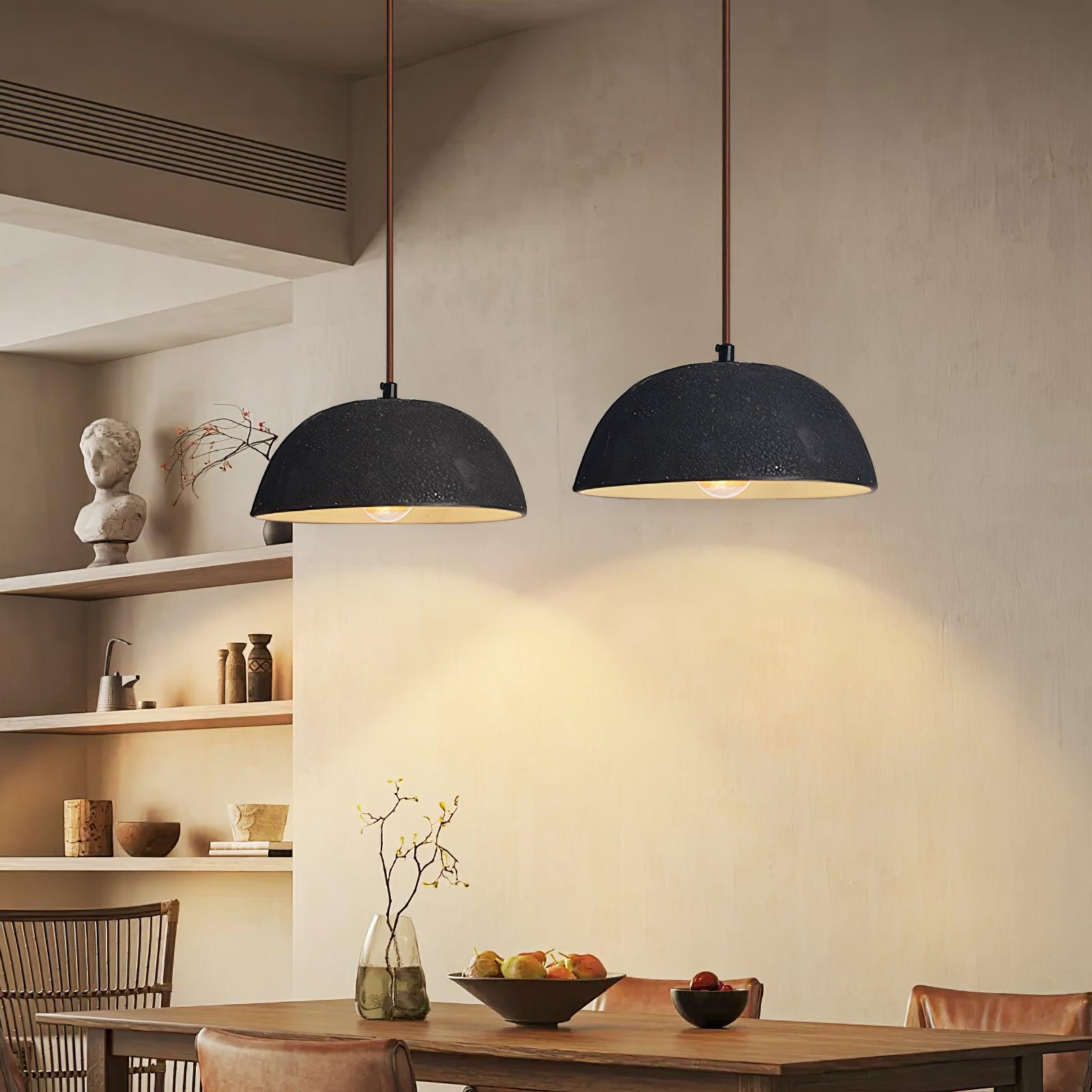 Black Arch Ceramic Pendant Lamp