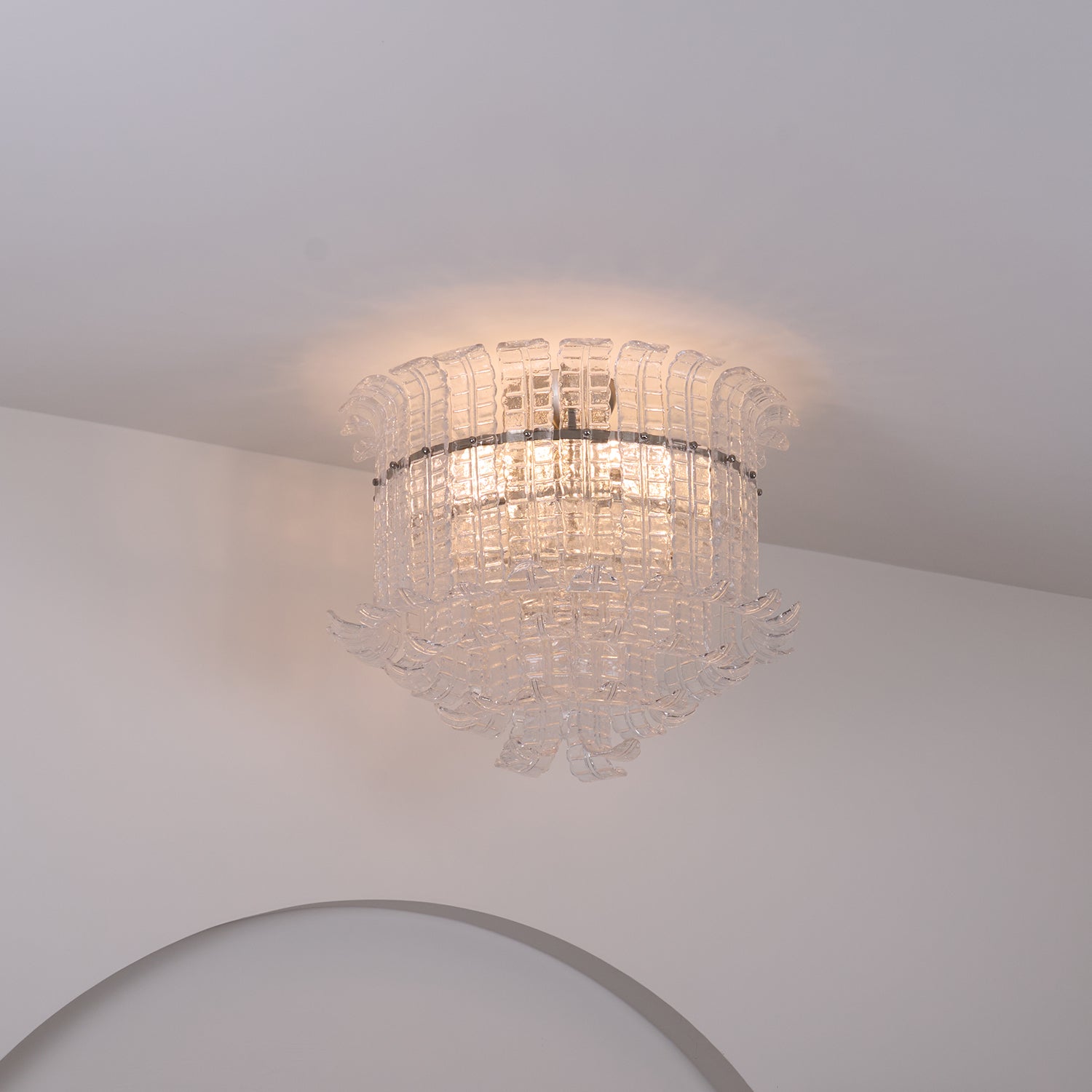 Calista Murano Glass Ceiling Lamp