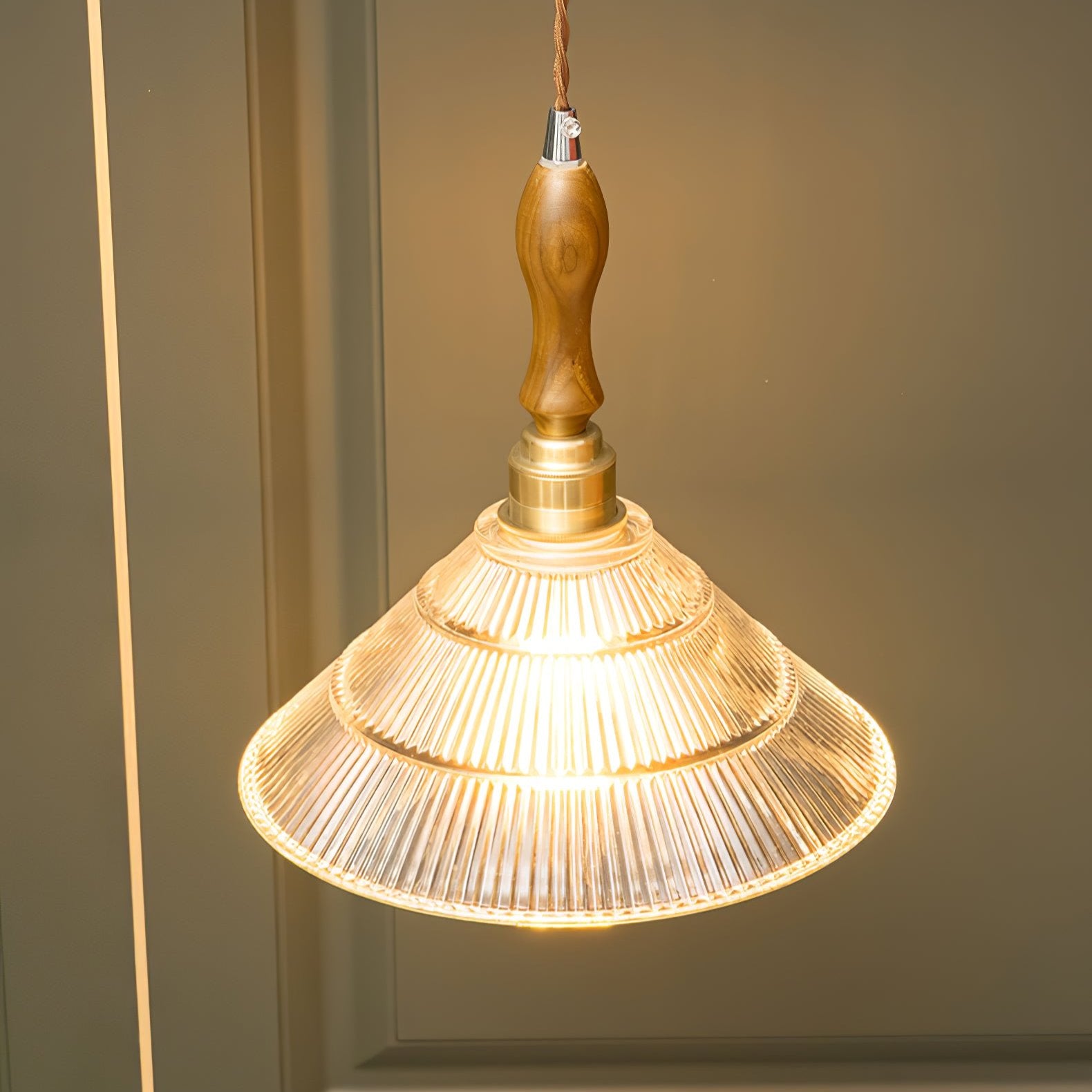 Vintage Ripple Pendant Lamp