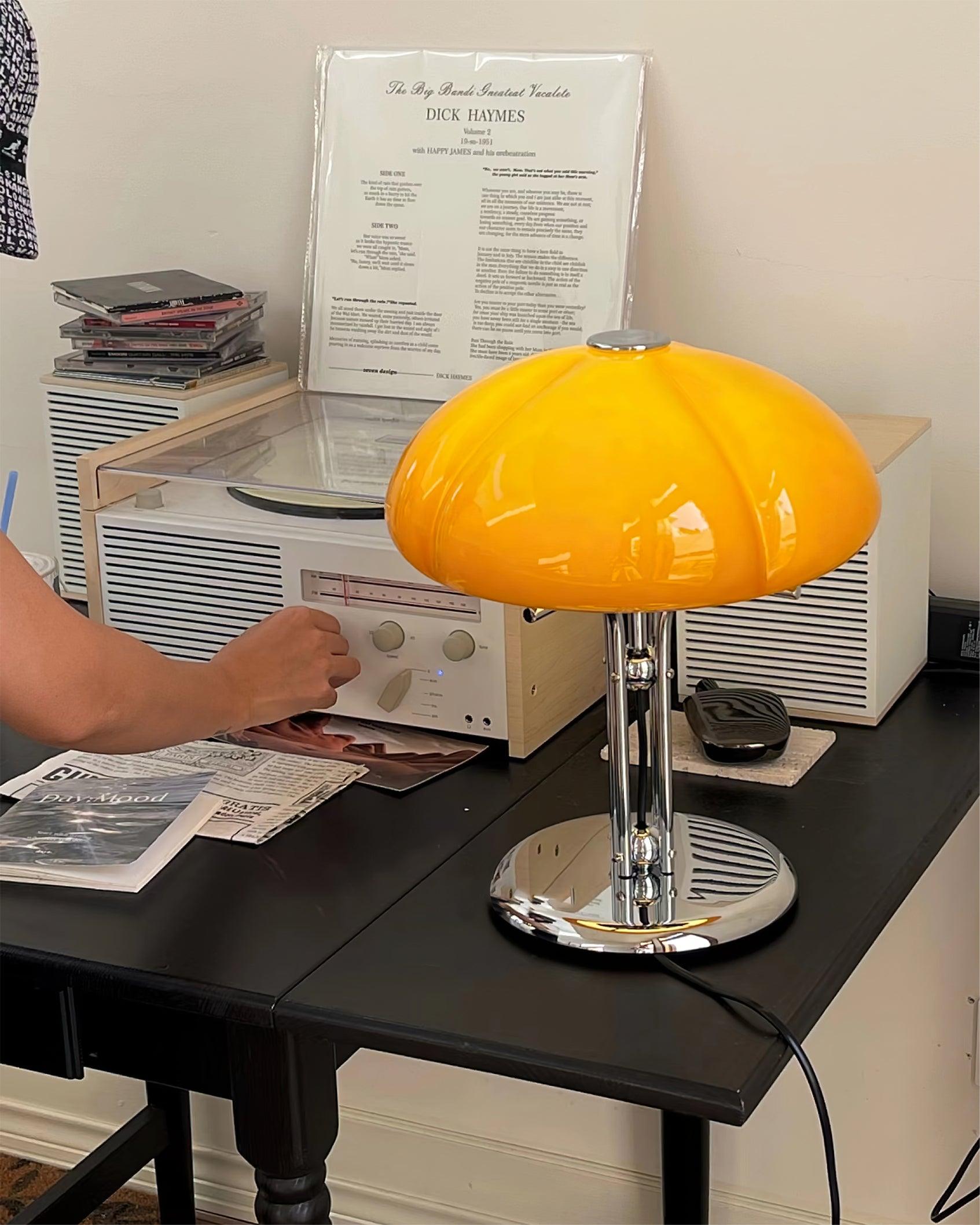 Mushroom Bauhaus Table Lamp