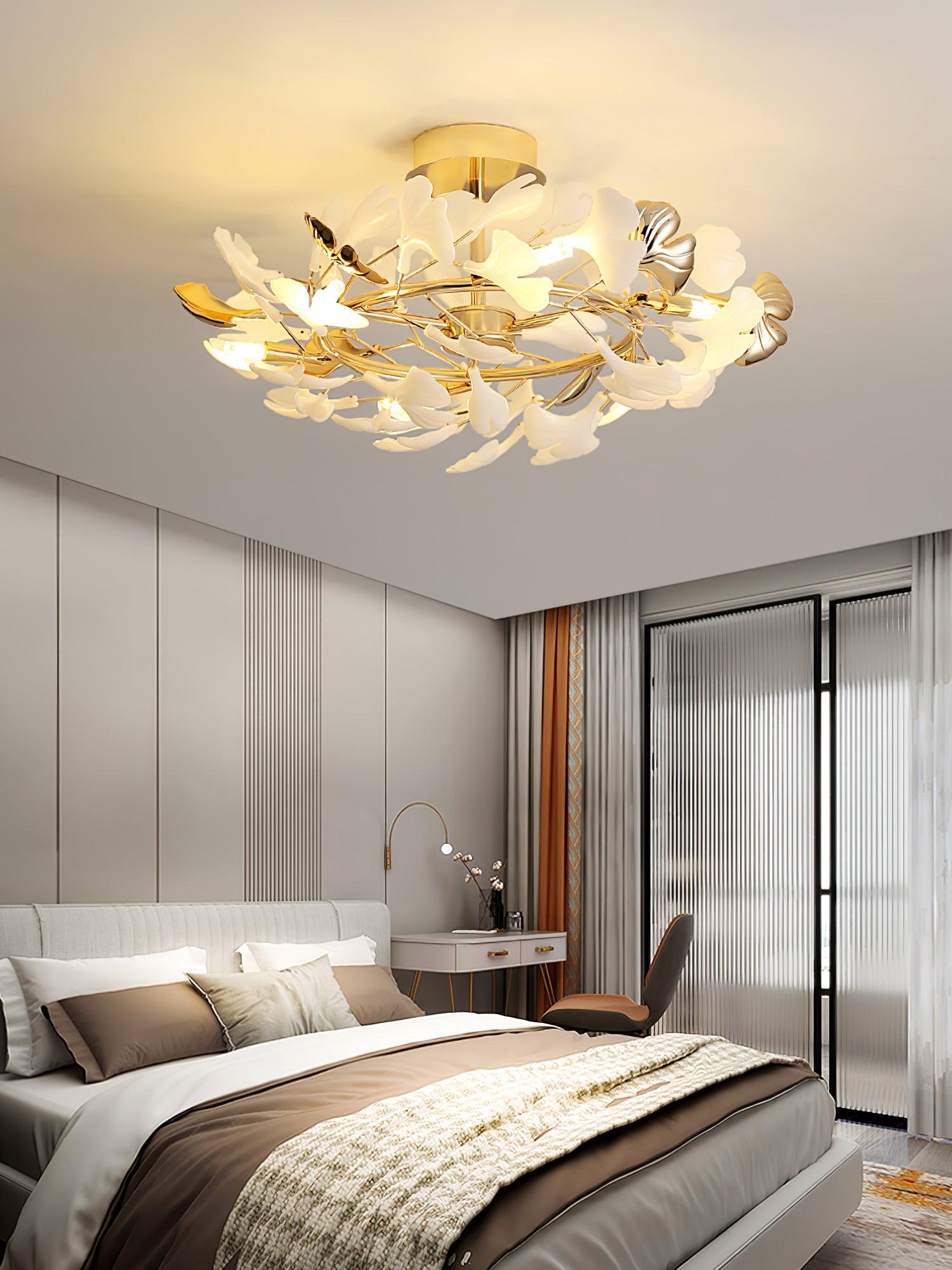 Gingko Rotating Ceiling Lamp