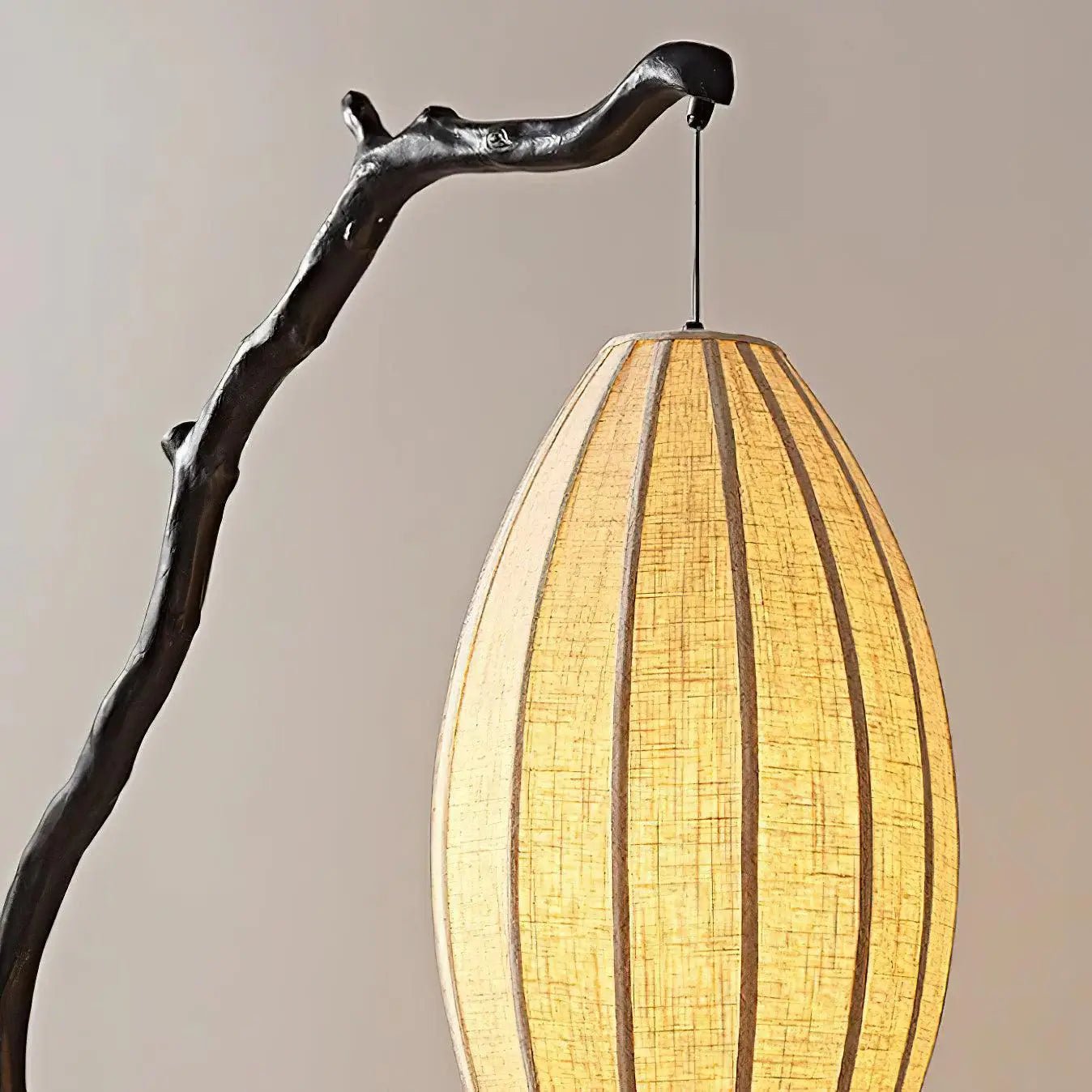 Tree Lantern Sculpture Floor Lamp