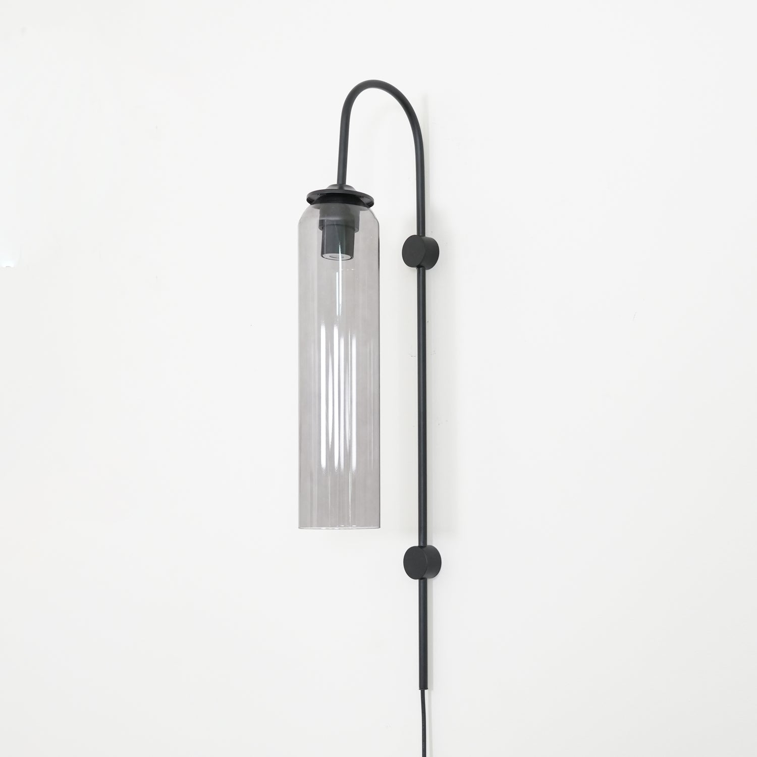 Modern Glass Plug-In Wall Lamp