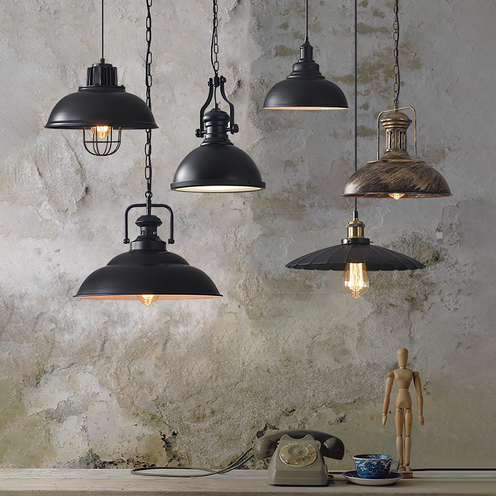 Vintage Industrial Collections Pendant Light