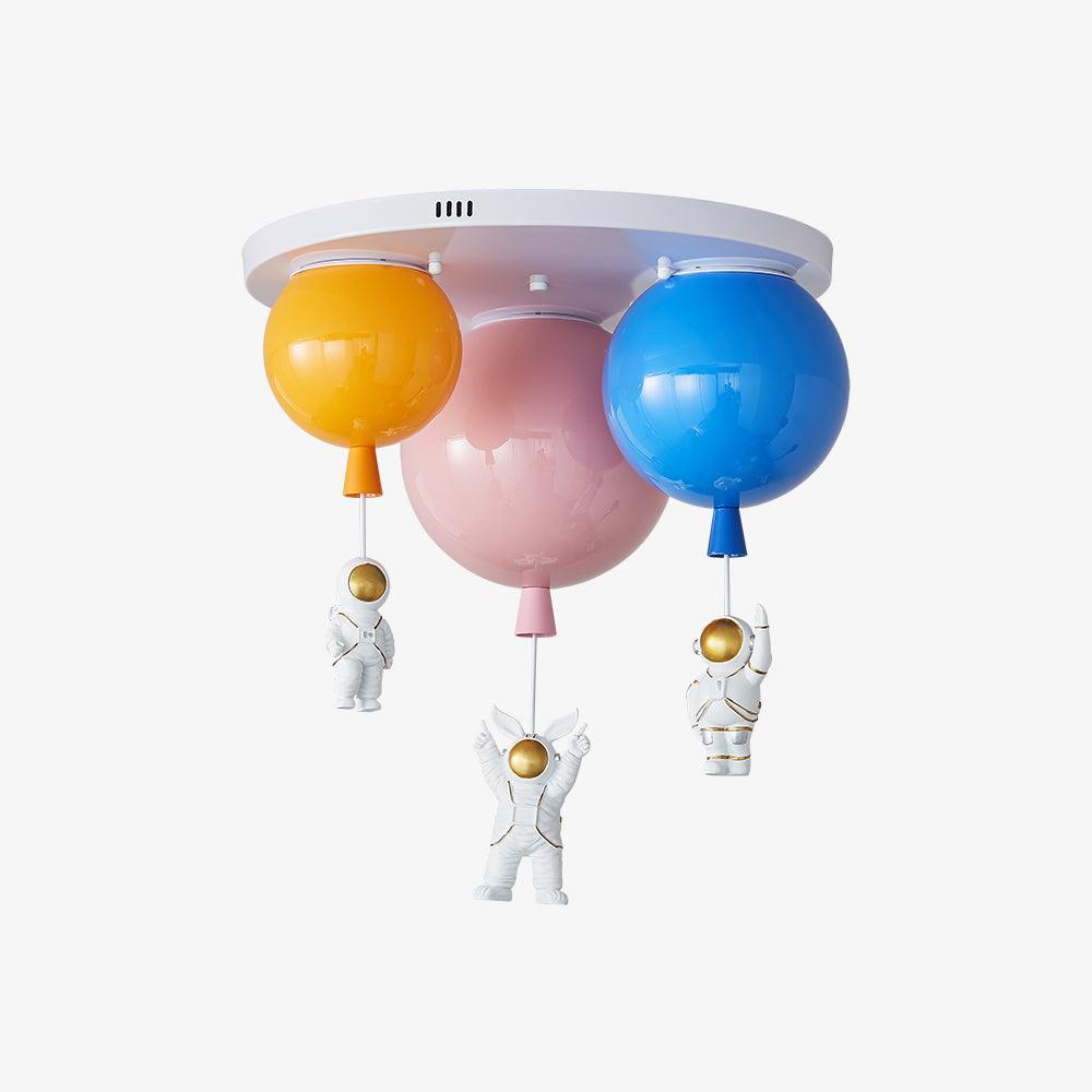 Astronaut Glossy Balloon Ceiling Lamp