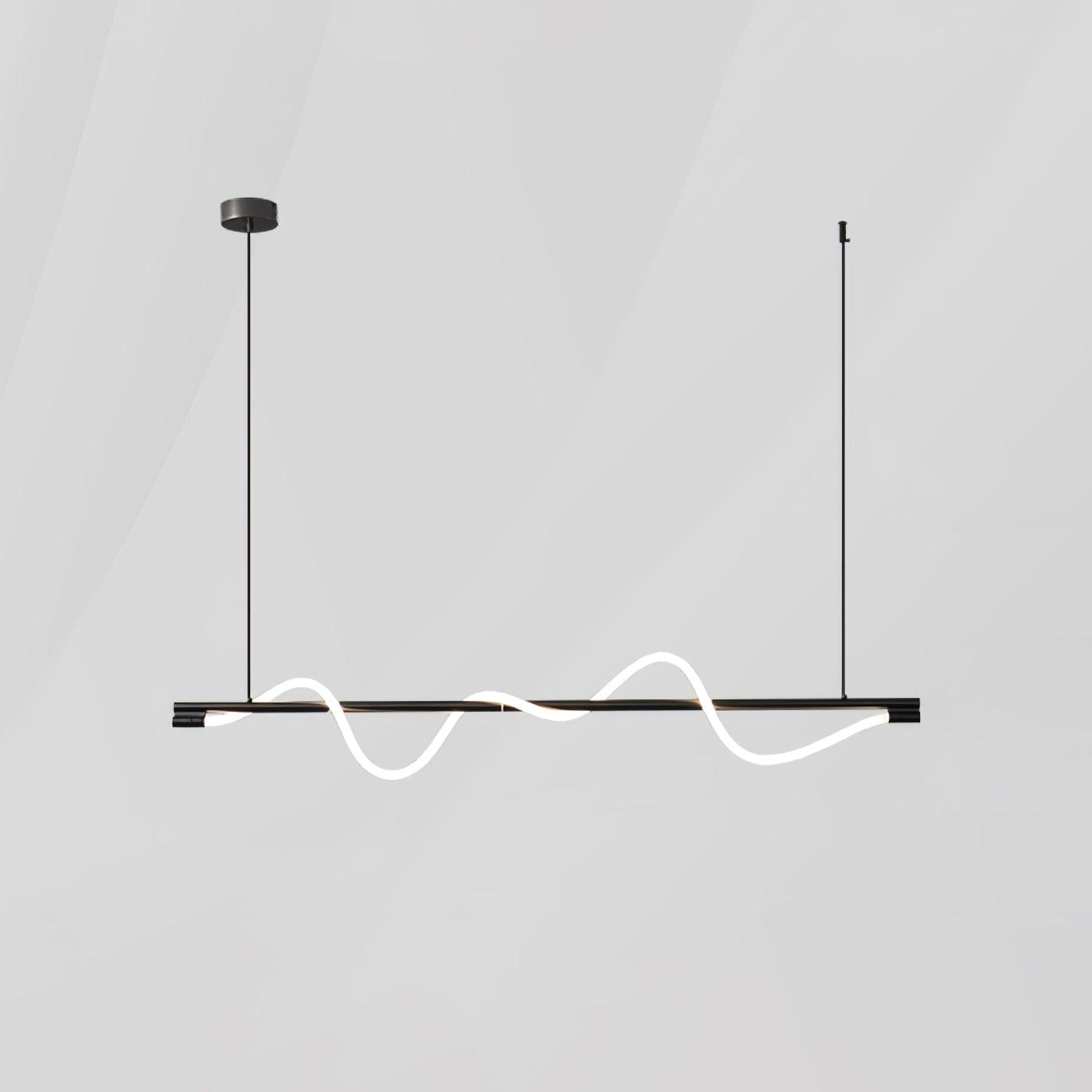 Linear Curve Island Pendant Lamp