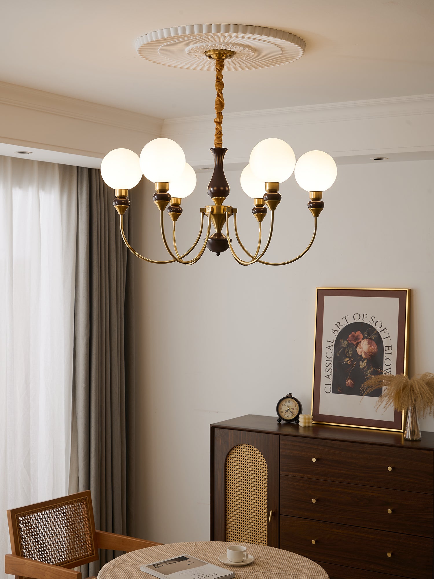 Helena Curve Chandelier