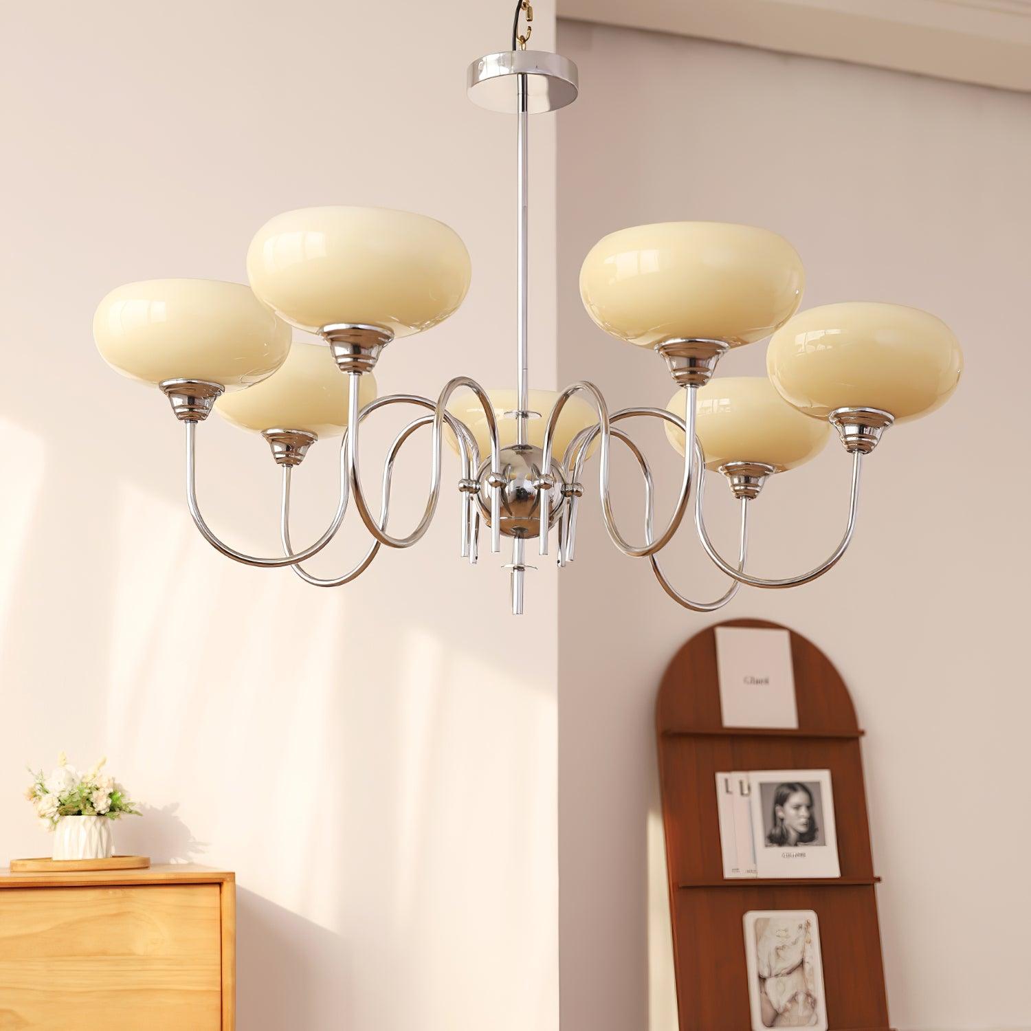 Creamy Persimmon Chandelier