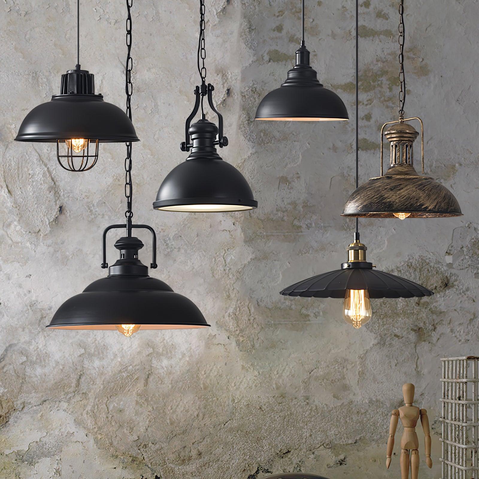 Vintage Industrial Collections Pendant Light