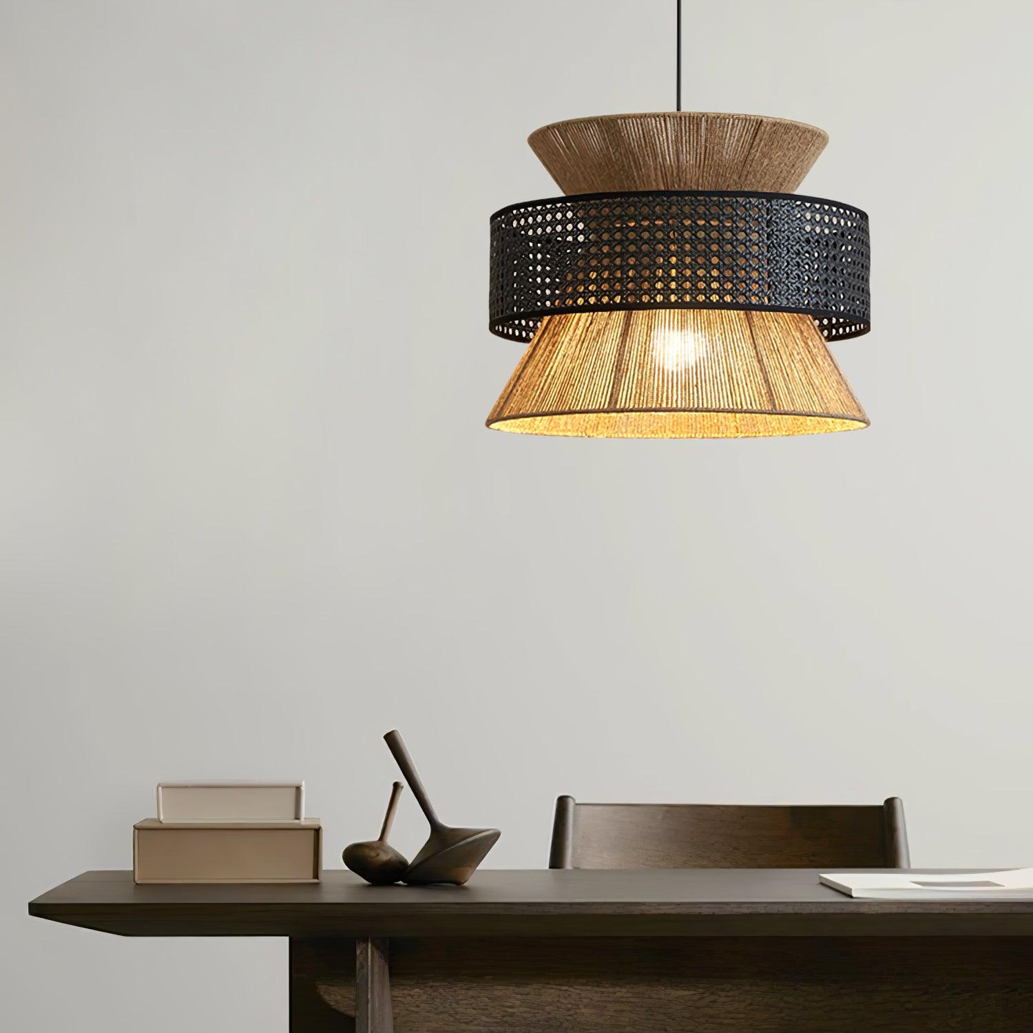 Rattan Bamboo Pendant Lamp