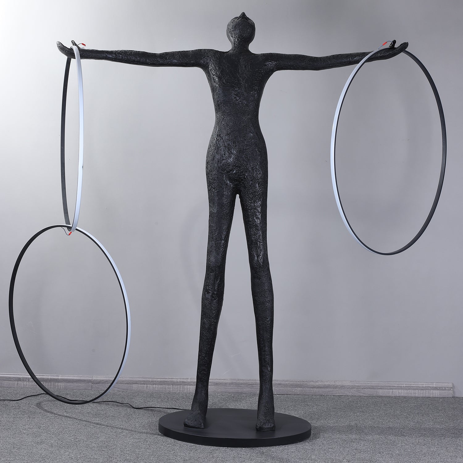 Trinity Life Sculpture Floor Lamp