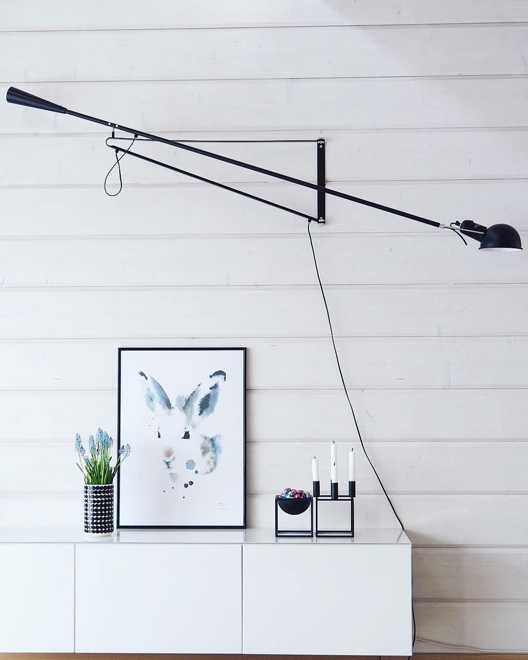 Long Arm Wall Lamp