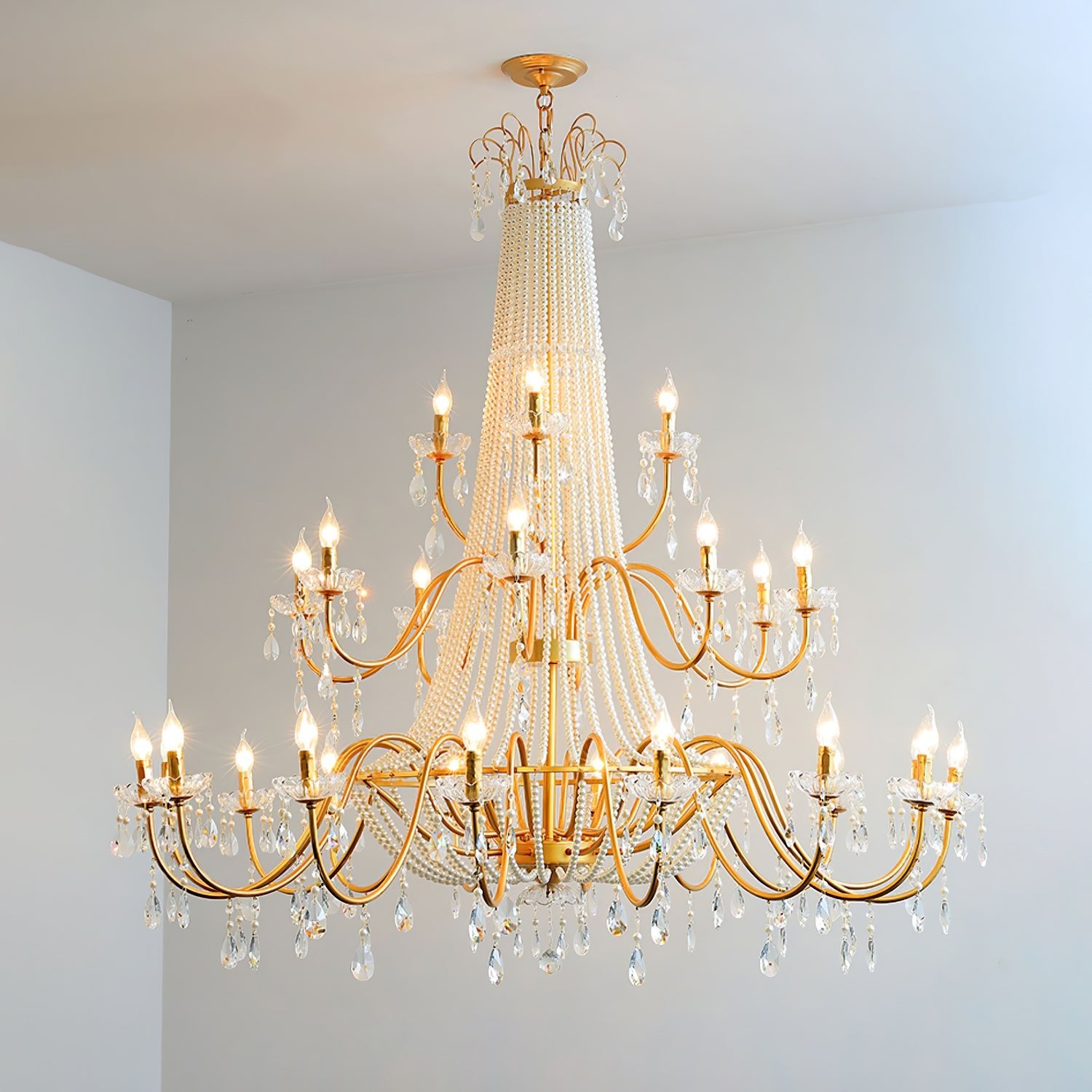 Arcadia Gold Chandelier