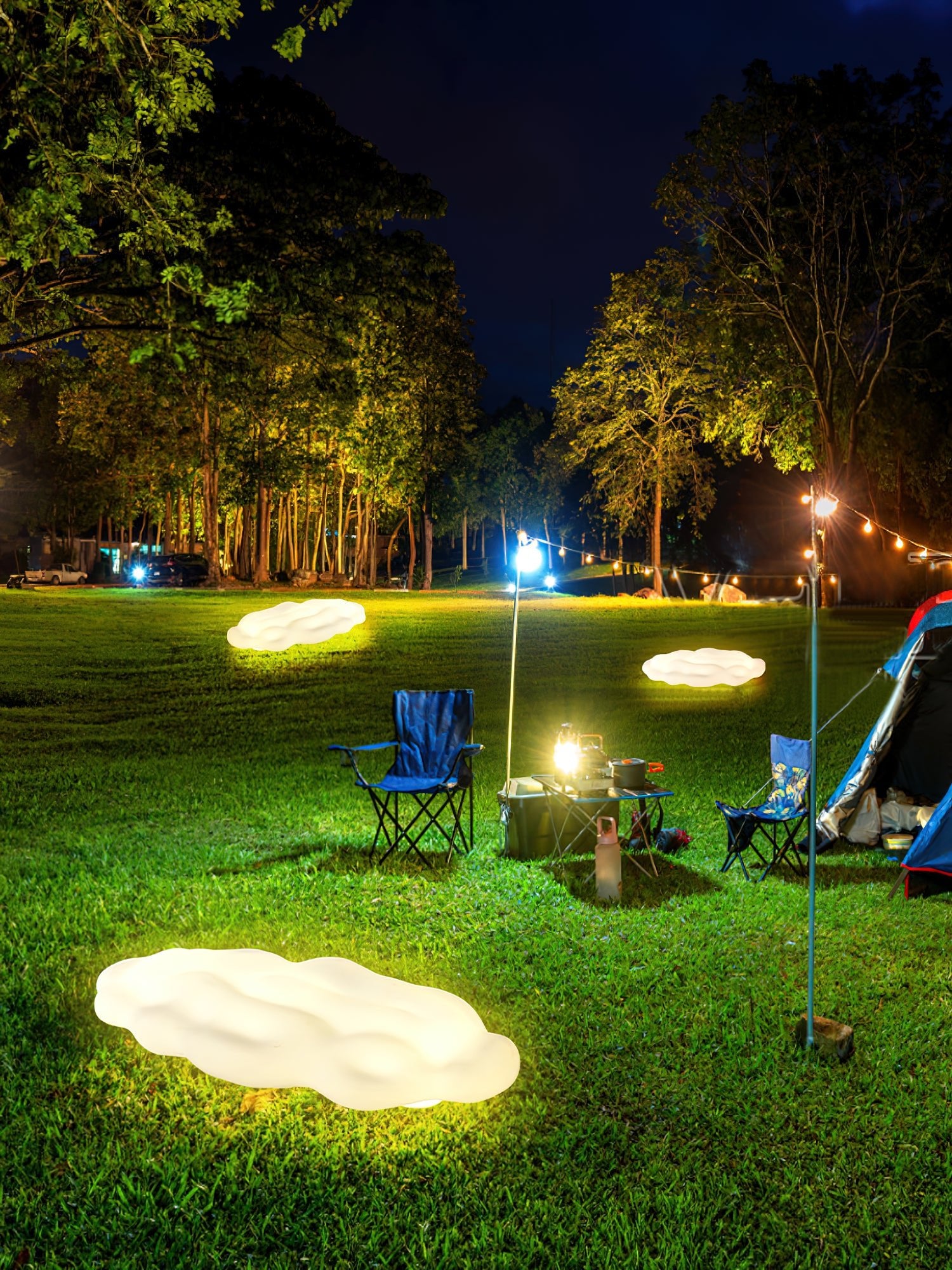 Cloud Outdoor Floor Light