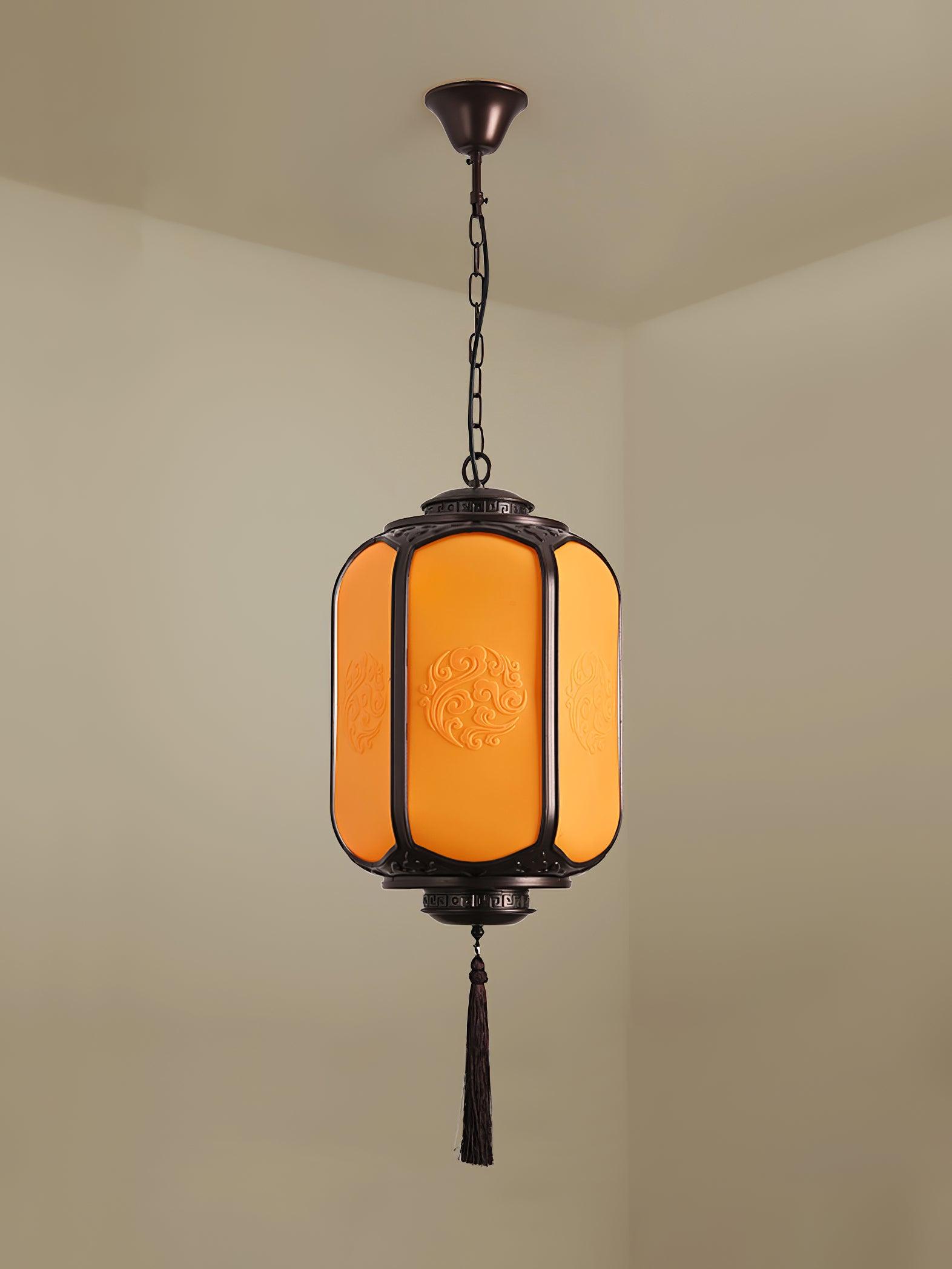 Antique Lantern Outdoor Pendant Light