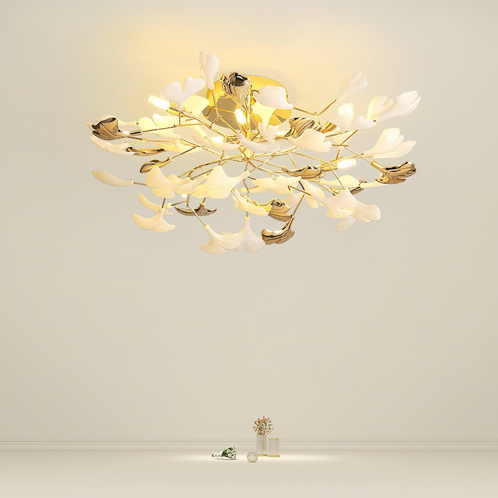 Gingko Rotating Ceiling Lamp