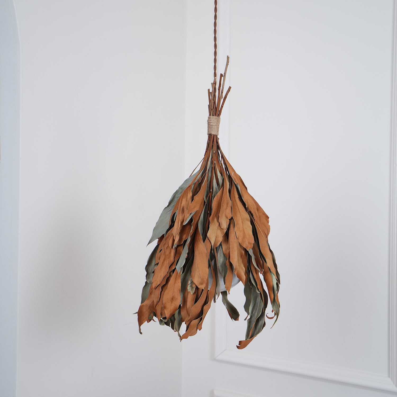 Dried Branch Leaf Pendant Lamp