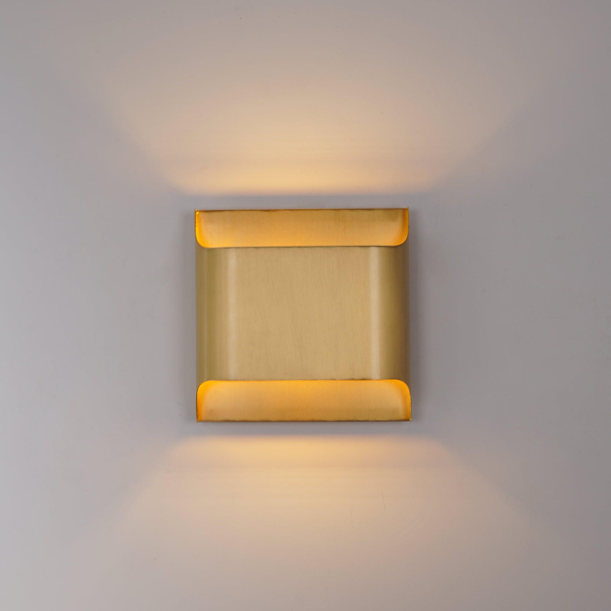 Leclerc Brass Wall Lamp