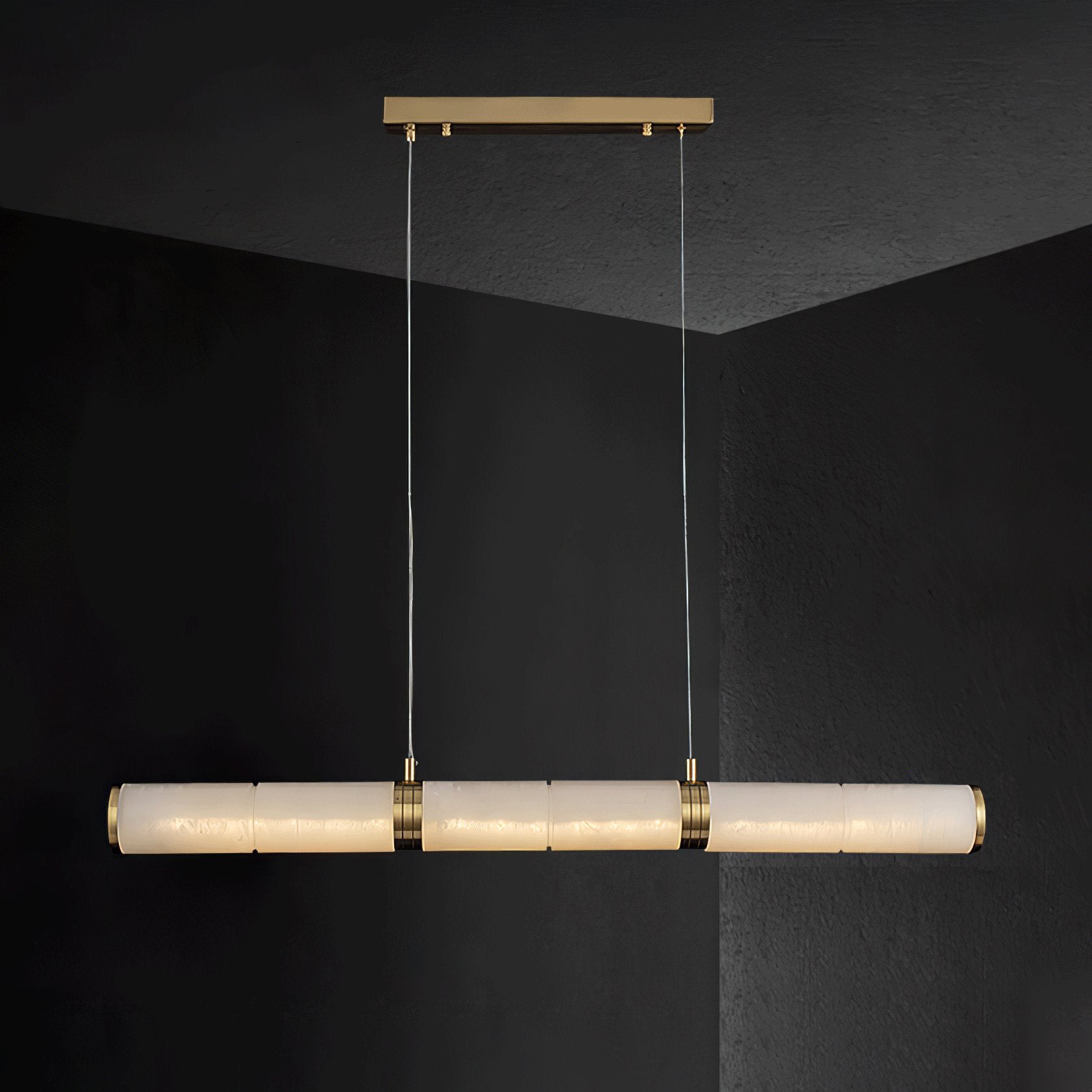 Alabaster Beam Pendant Light