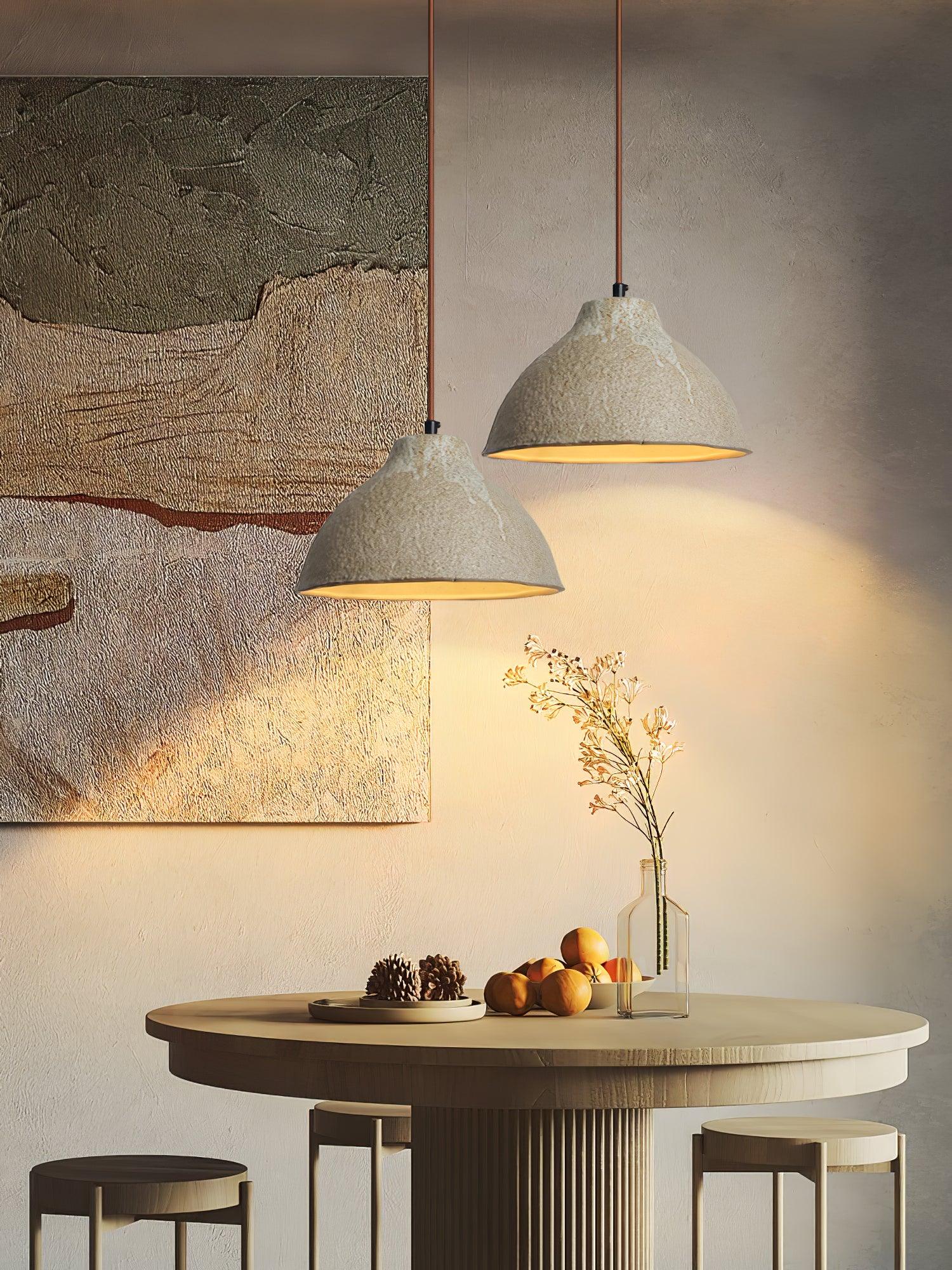 Raku Retro Ceramic Pendant Lamp