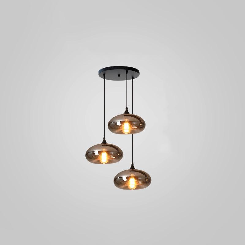 Bottle Glass Pendant Light