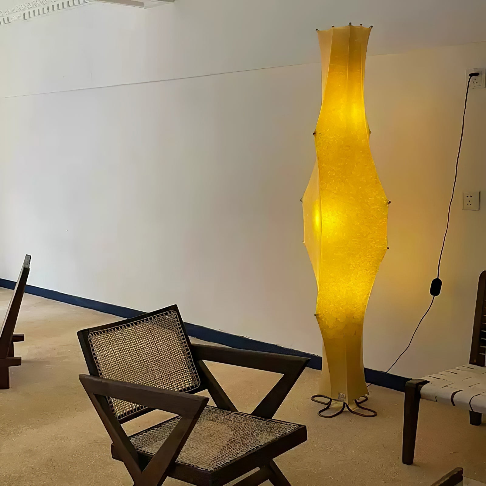 Twist Silk Floor Lamp