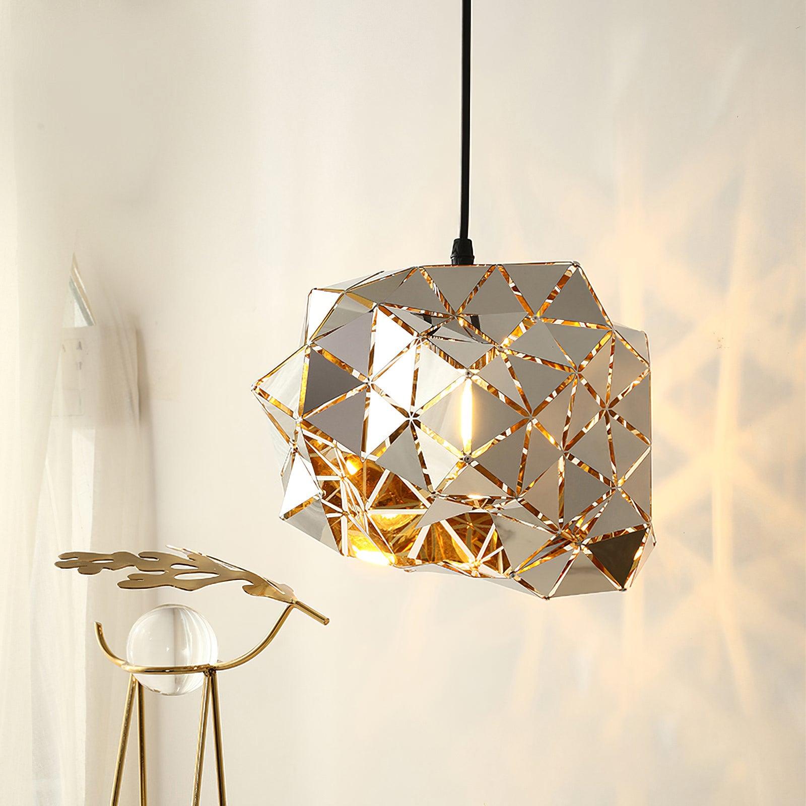 Geometric Panel Pendant Lamp