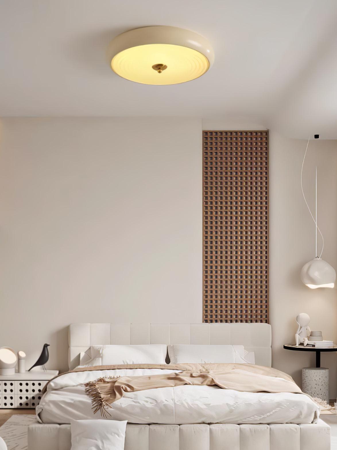 Ripple Cream Ceiling Lamp