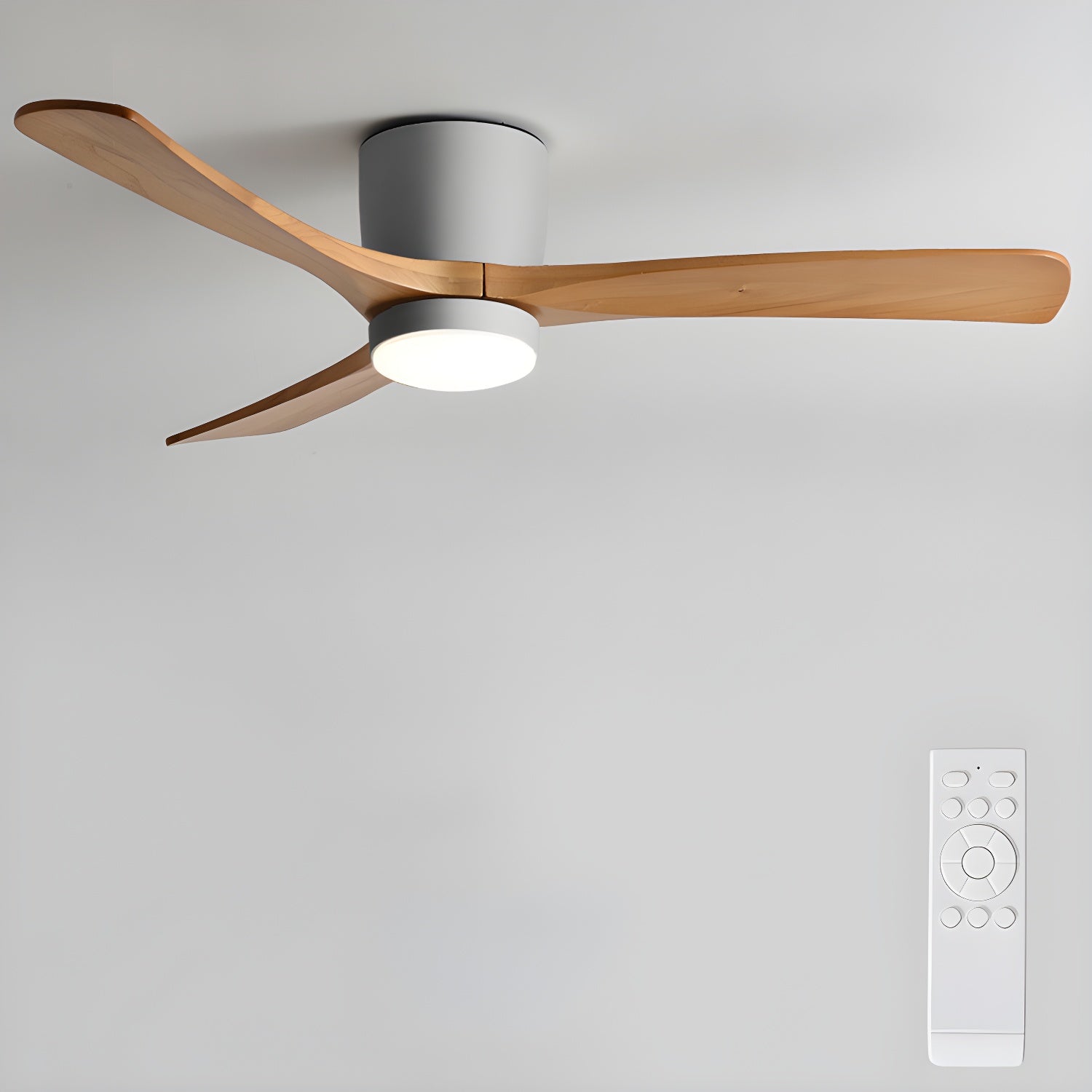 Nordic Wooden 42/48 Ceiling Fan Light