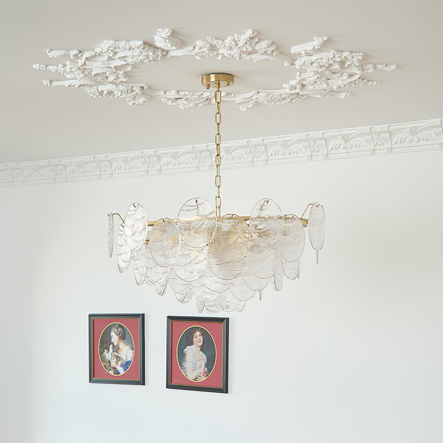 Victorian Disc Chandelier