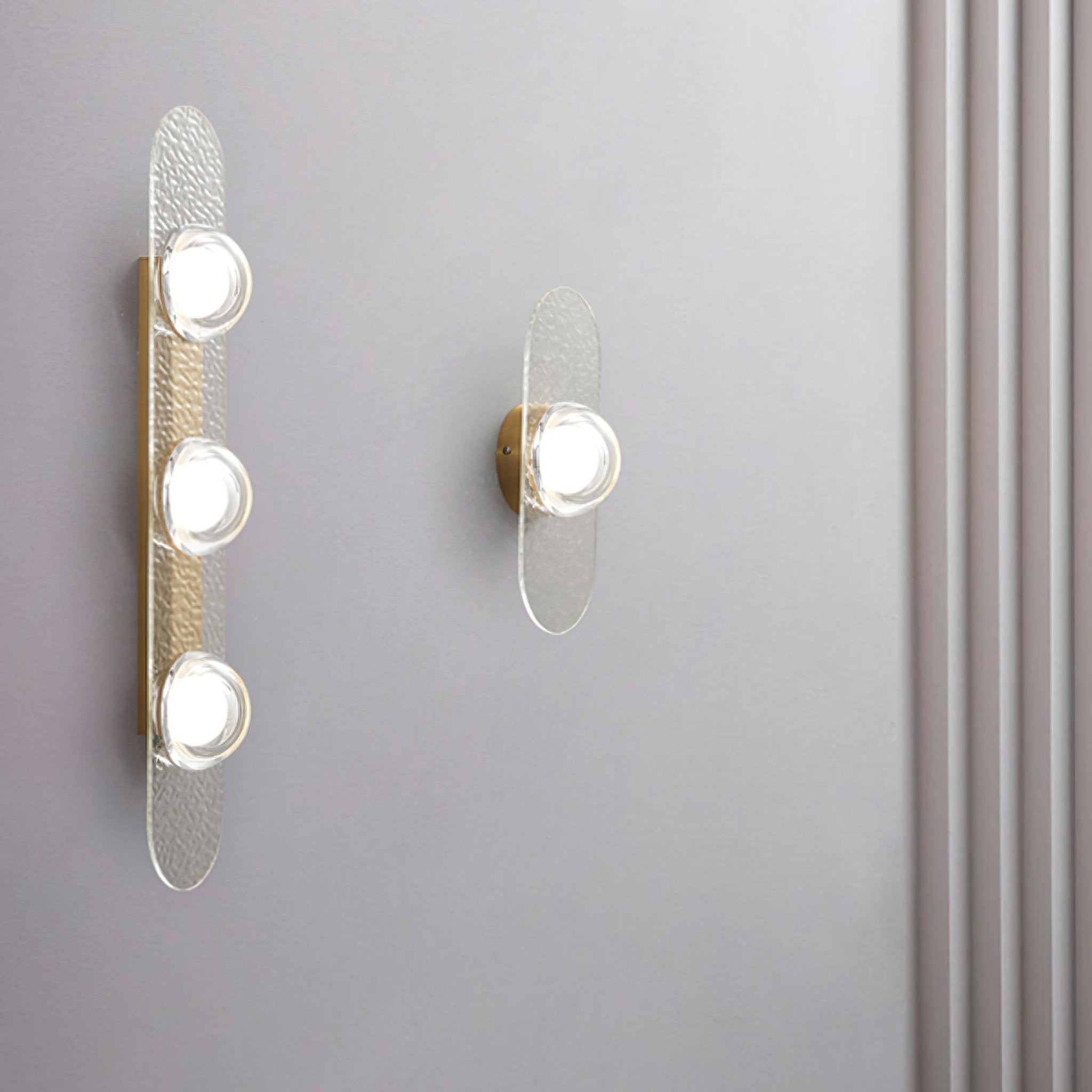 Modulo Brass Wall Light