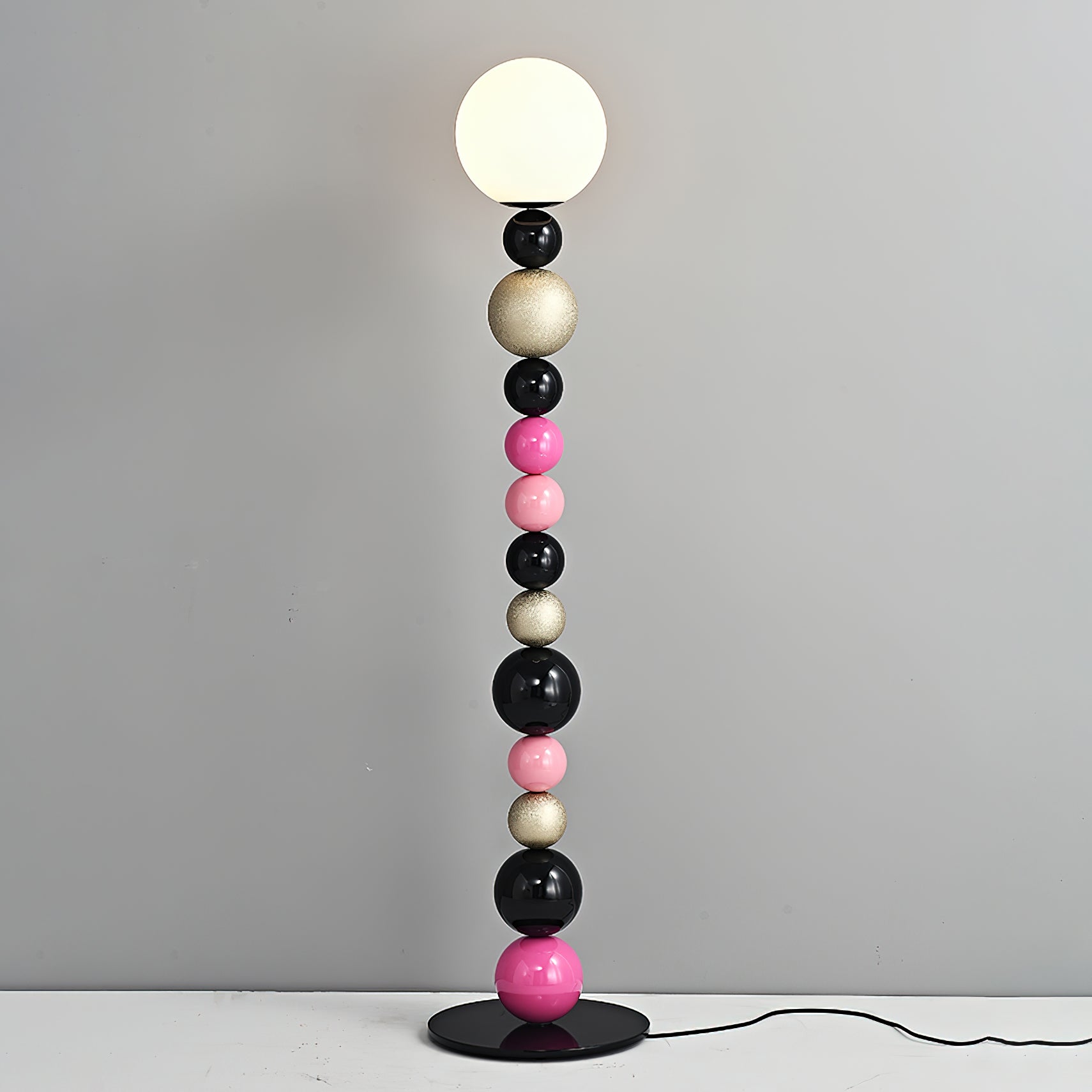 Round Balls Stacking Floor Lamp