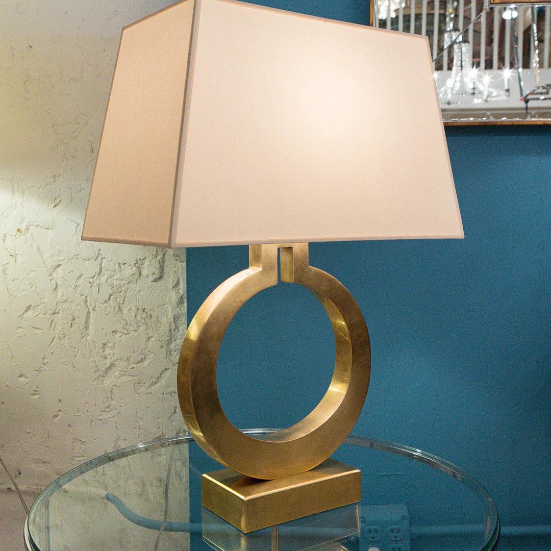 Ring Form Table Lamp