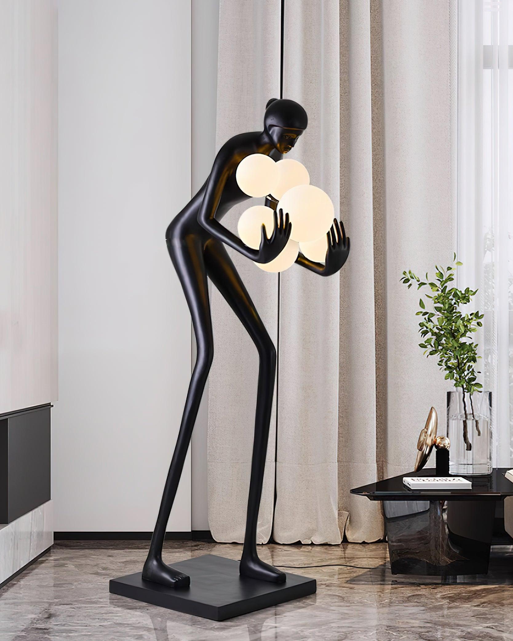 Sentinel Sculpture Floor Lamp