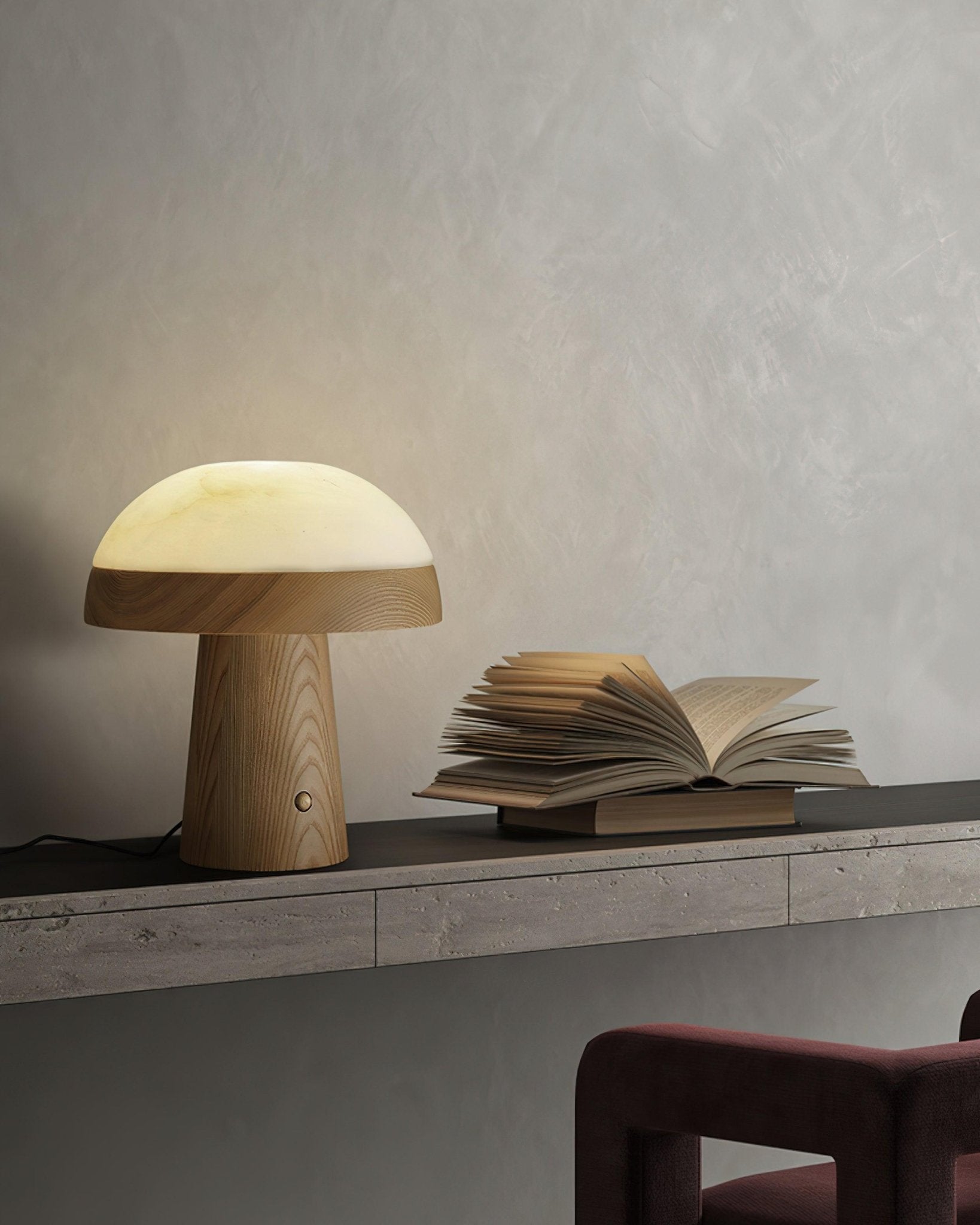 Mushroom Cloud Table Lamp