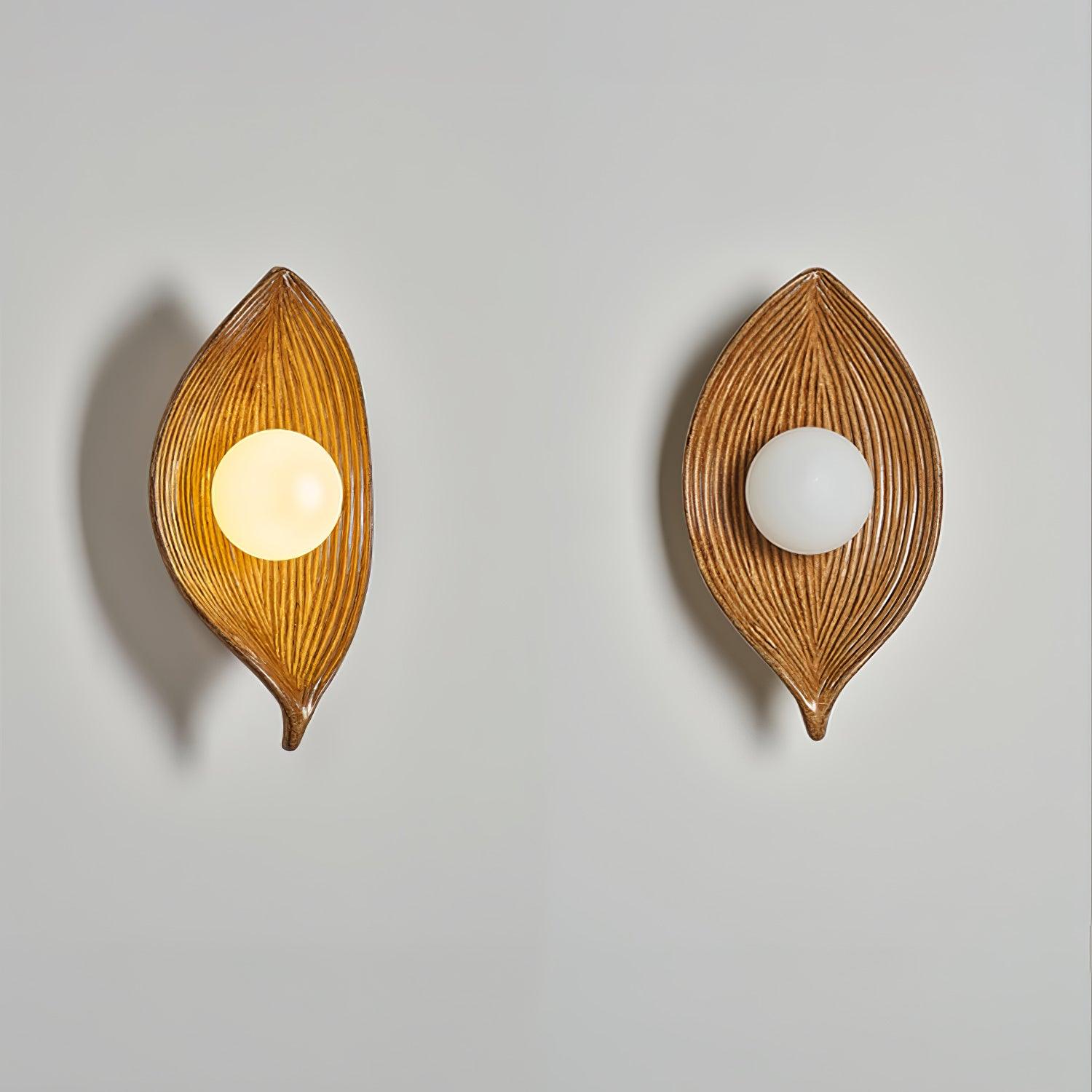 Leaf Canoe Wall Sconce