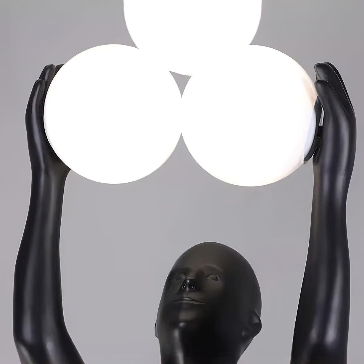 Enlightened Figure Sculptor Floor Lamp