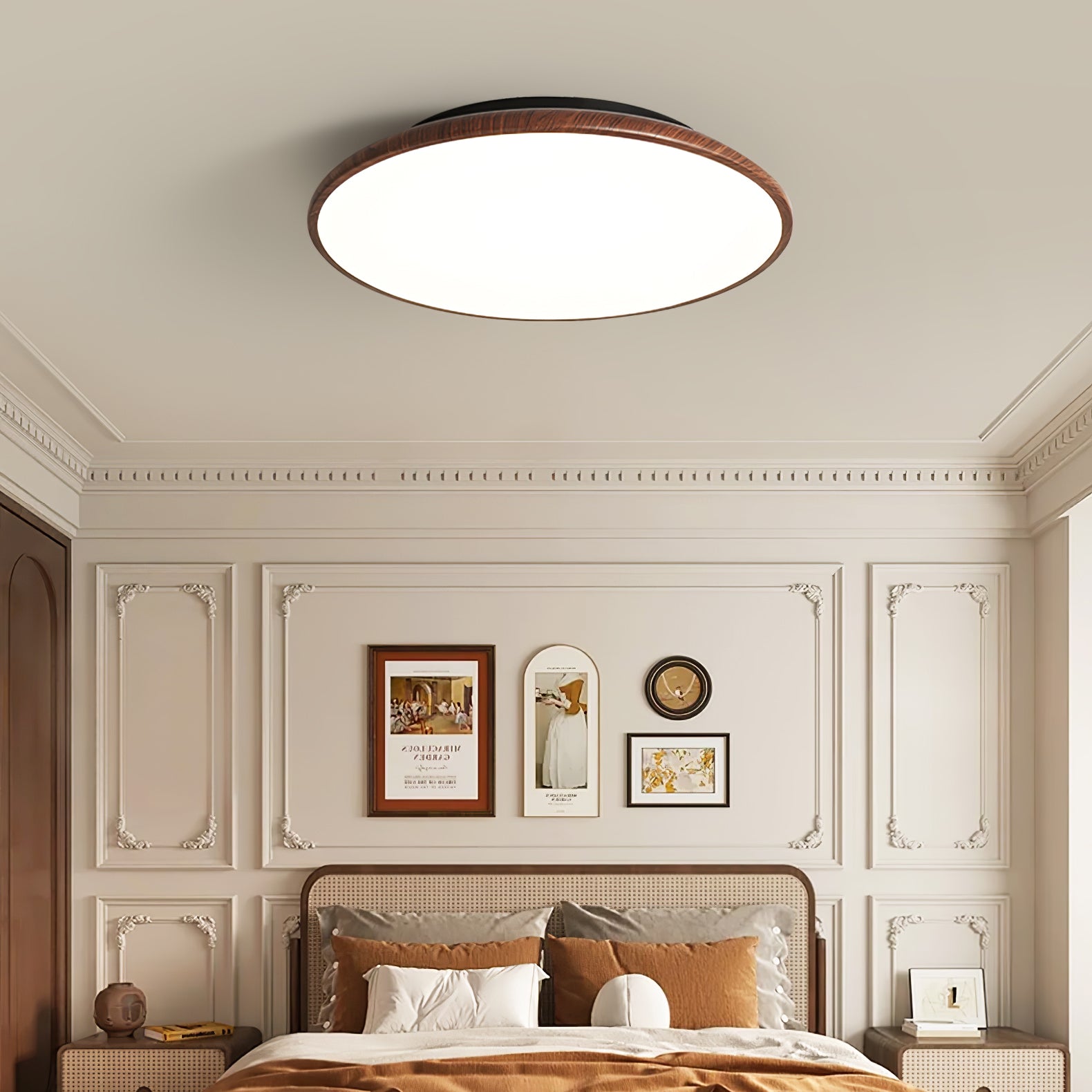 Thin Geometry Shape Ceiling Lamp